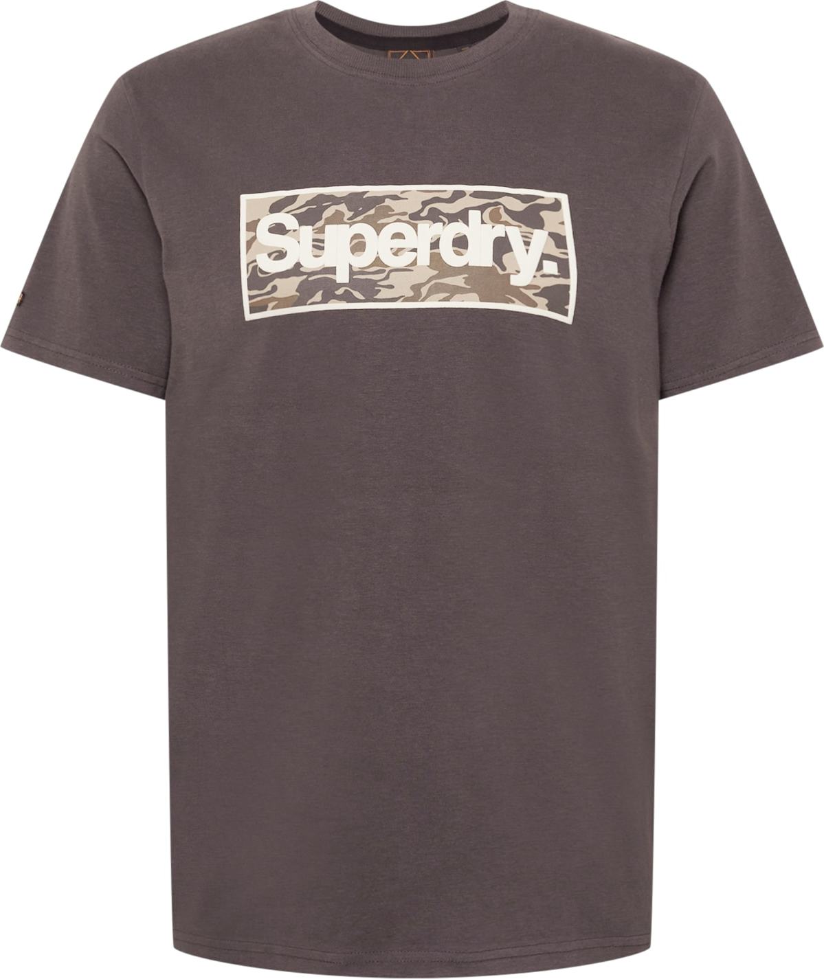 Superdry Tričko mix barev / černá