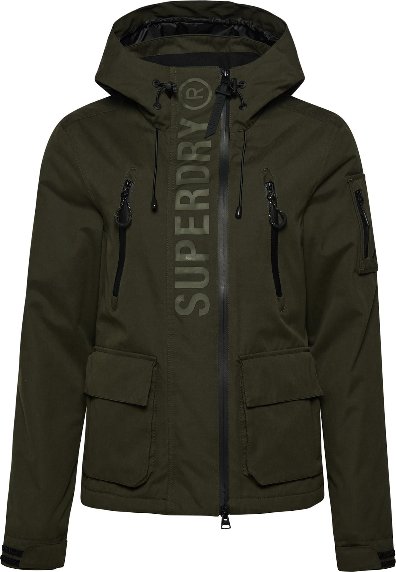 Superdry Zimní bunda olivová