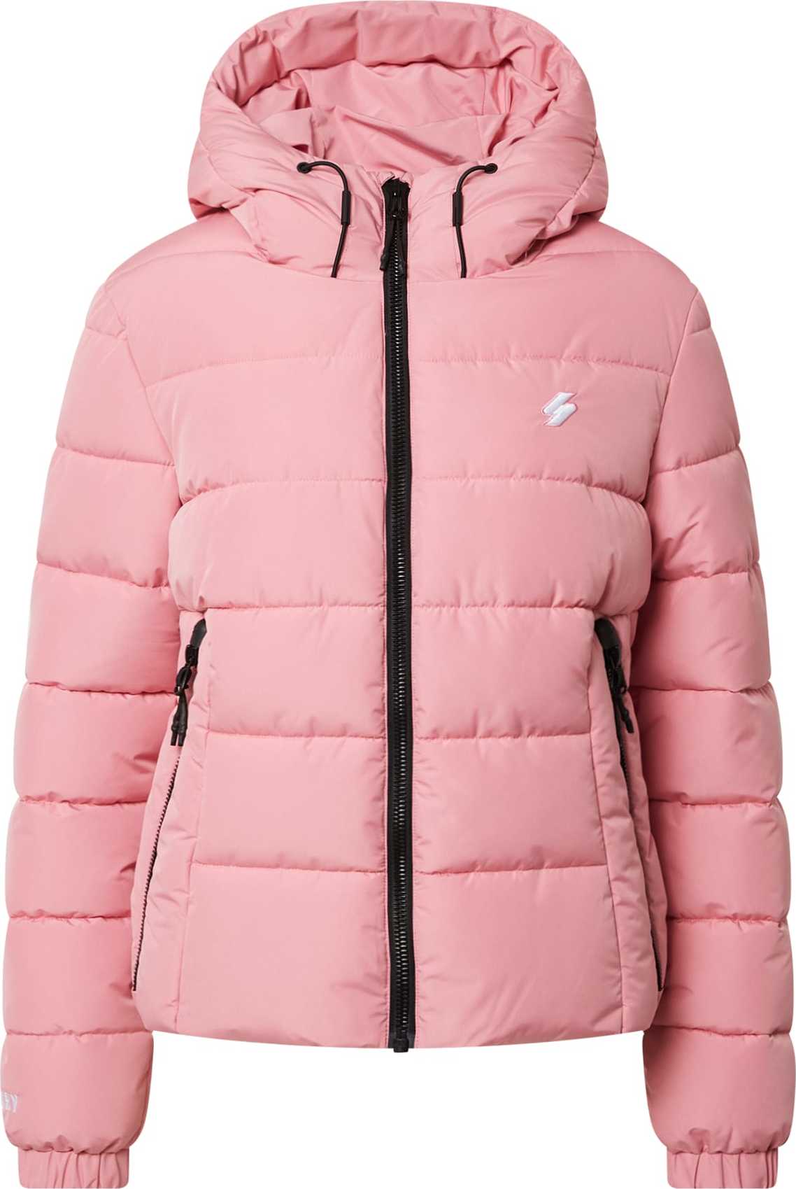 Superdry Zimní bunda růžová