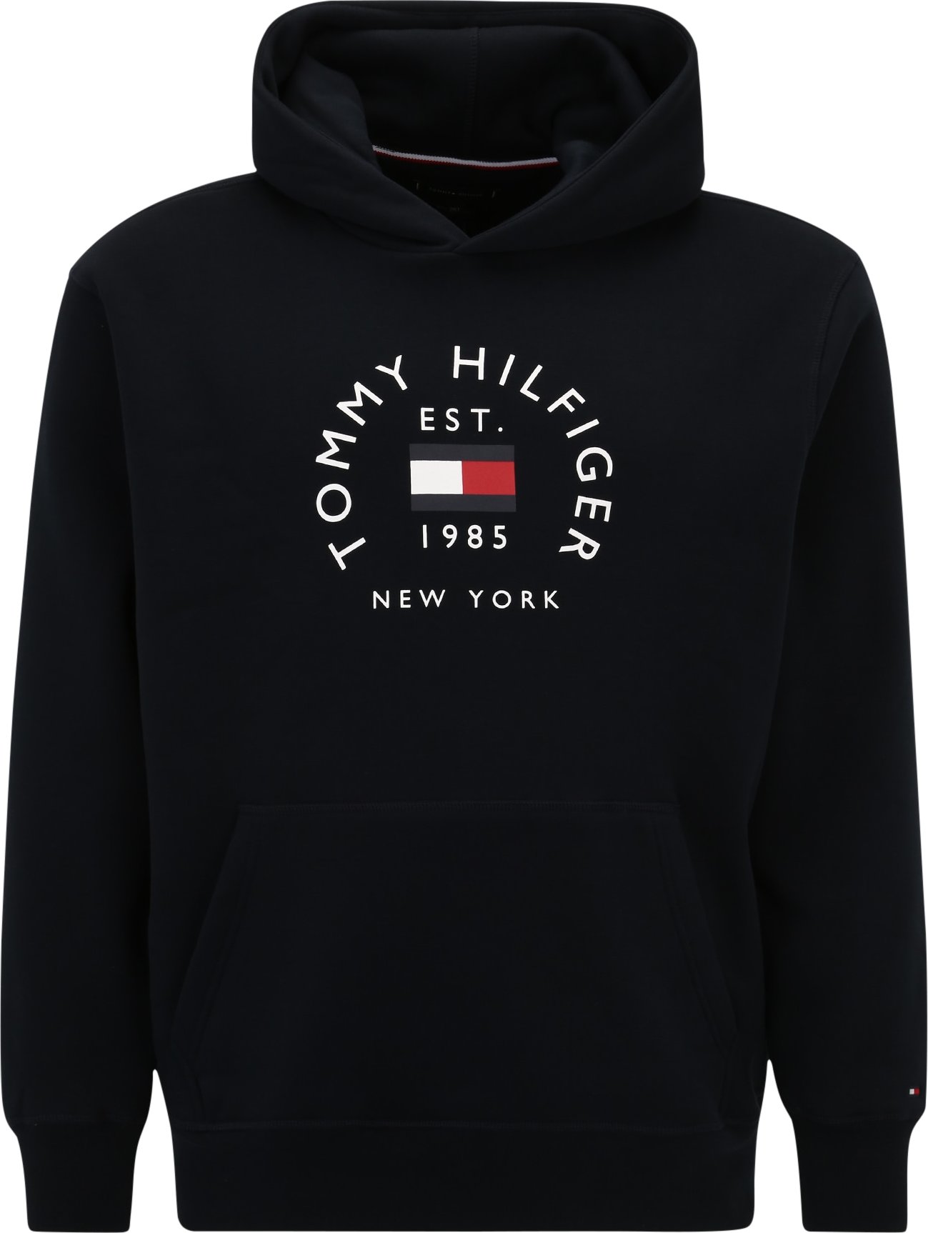 Tommy Hilfiger Big & Tall Mikina noční modrá / červená / bílá