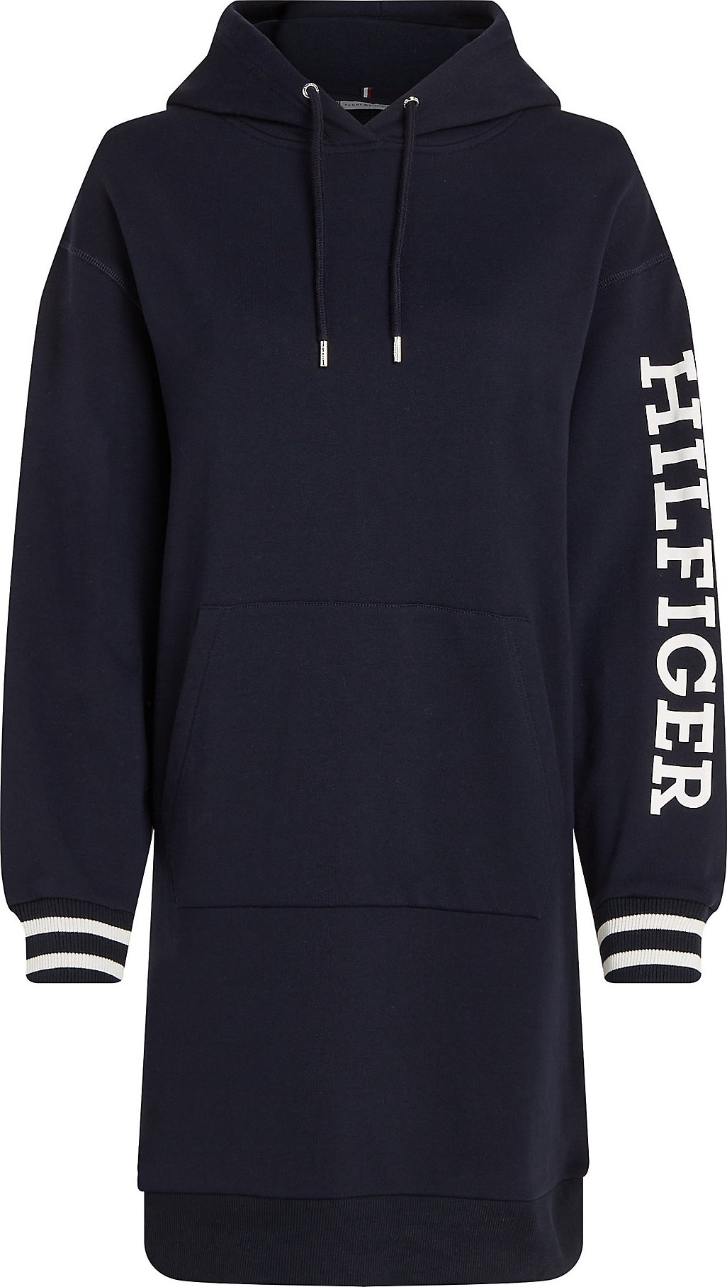 TOMMY HILFIGER Šaty noční modrá / offwhite