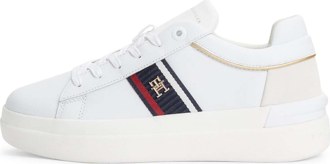 TOMMY HILFIGER Tenisky námořnická modř / červená