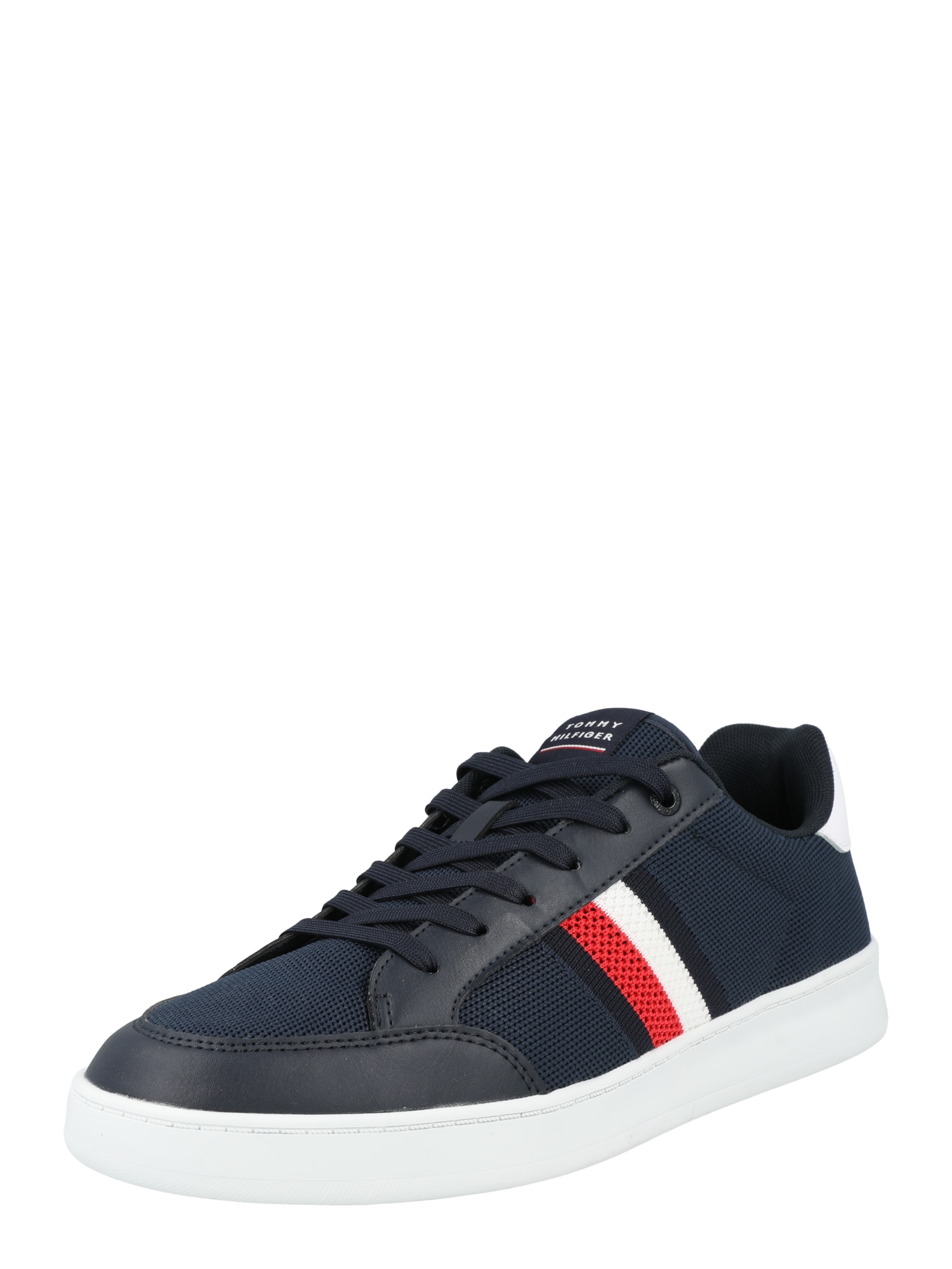 TOMMY HILFIGER Tenisky tmavě modrá / červená / bílá