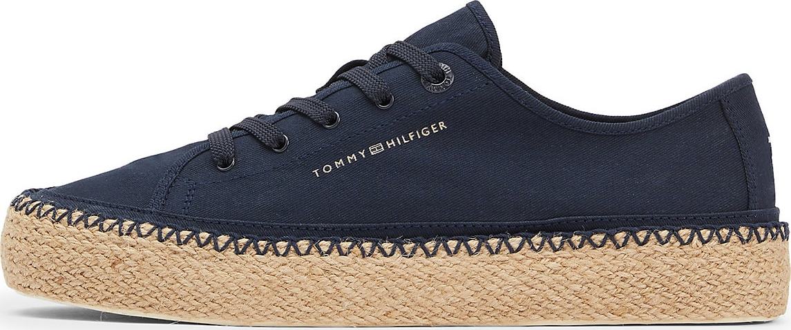 TOMMY HILFIGER Tenisky tmavě modrá