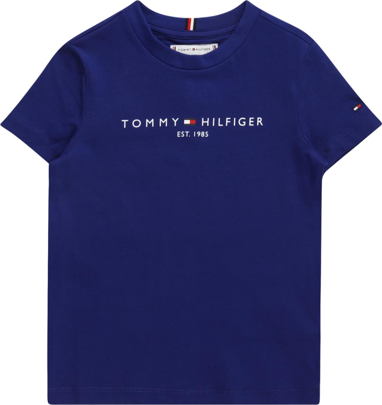 TOMMY HILFIGER Tričko modrá / bílá