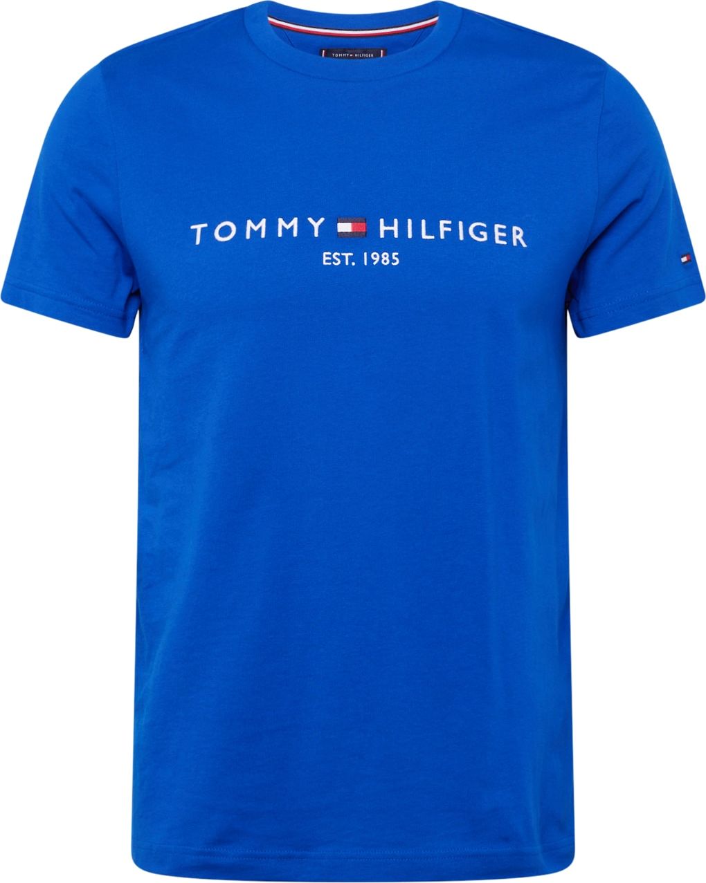 TOMMY HILFIGER Tričko modrá / námořnická modř / červená / bílá