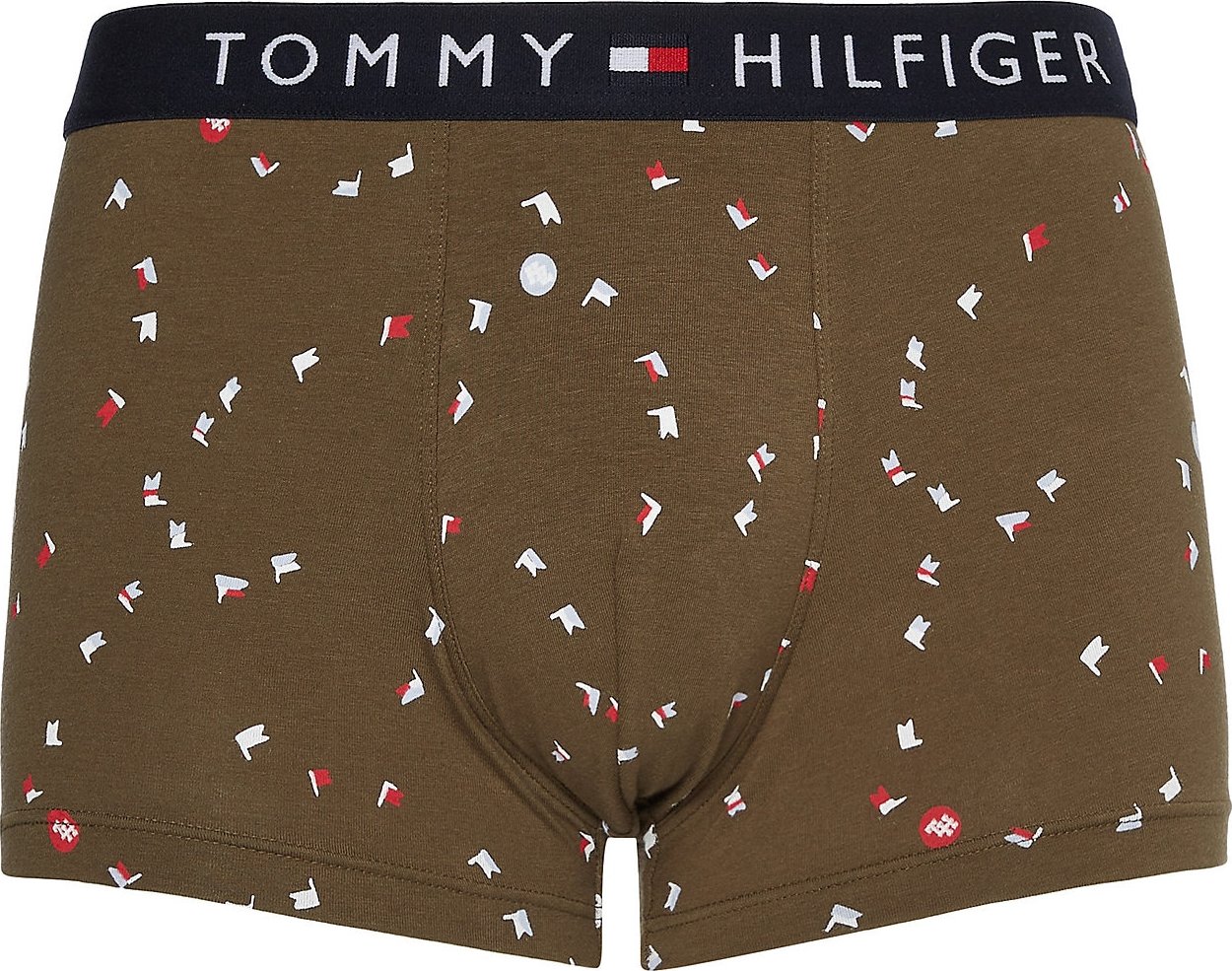 Tommy Hilfiger Underwear Boxerky tmavě modrá / khaki / červená / bílá