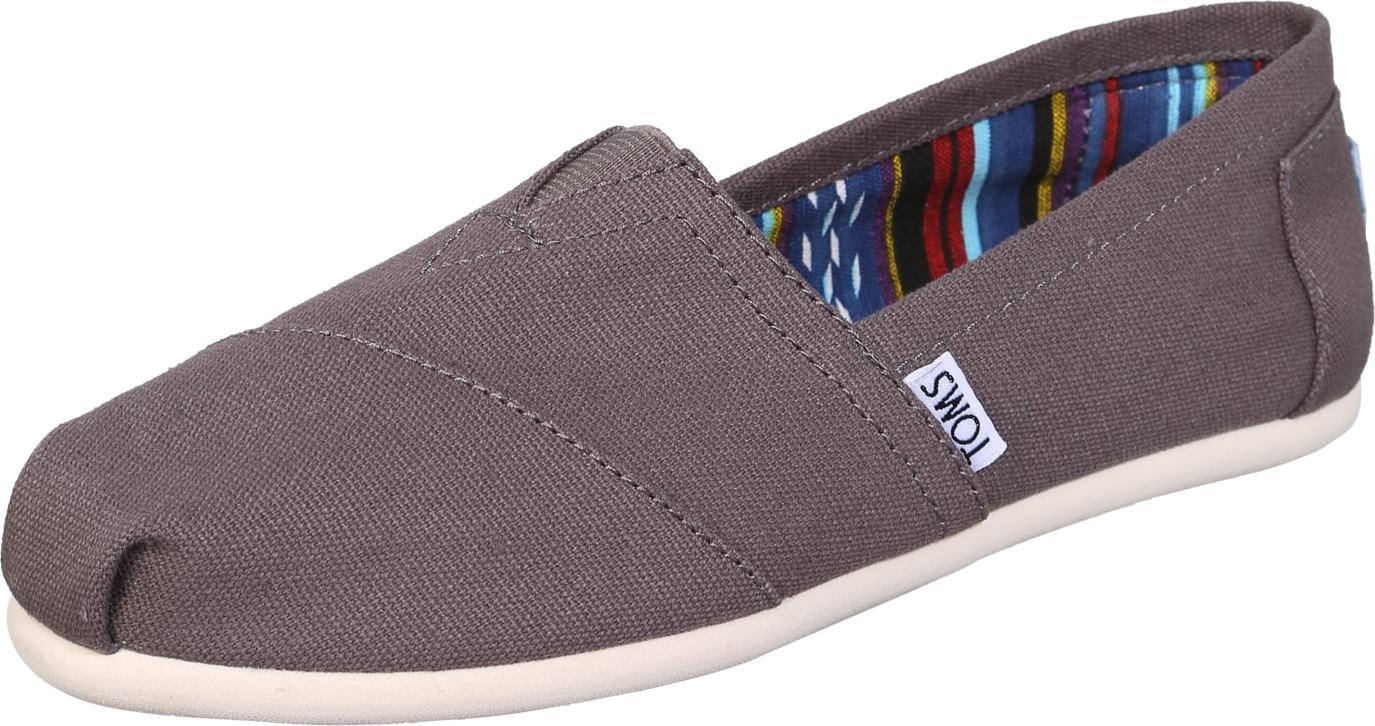 TOMS Espadrilky 'Alpargata Core' šedobéžová