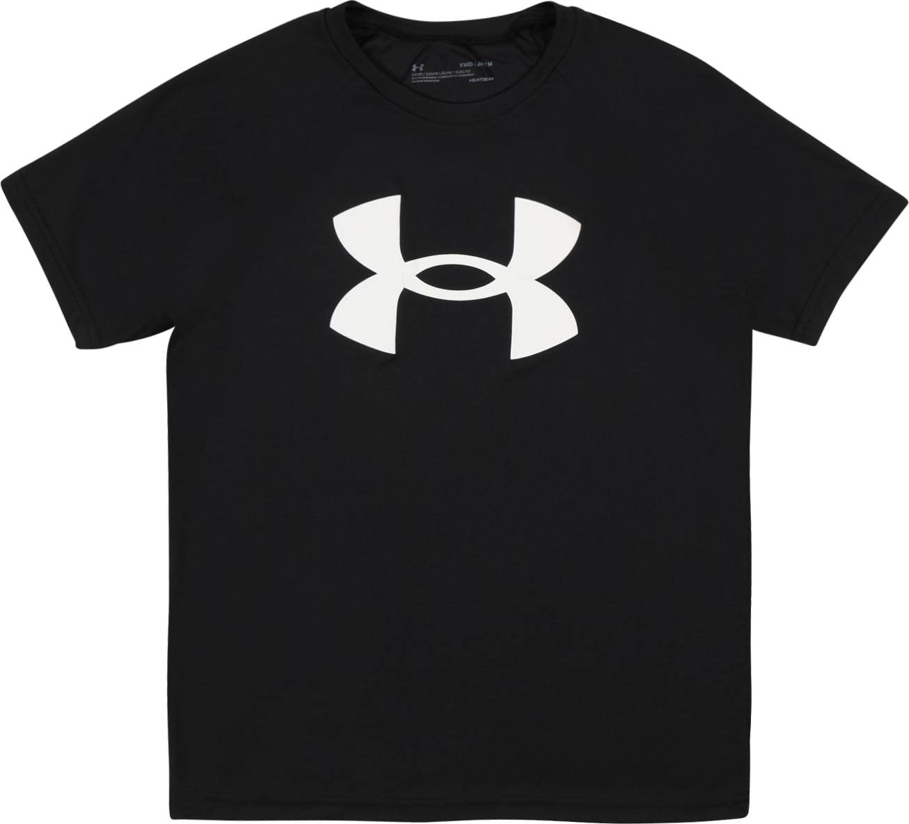 UNDER ARMOUR Funkční tričko černá / bílá