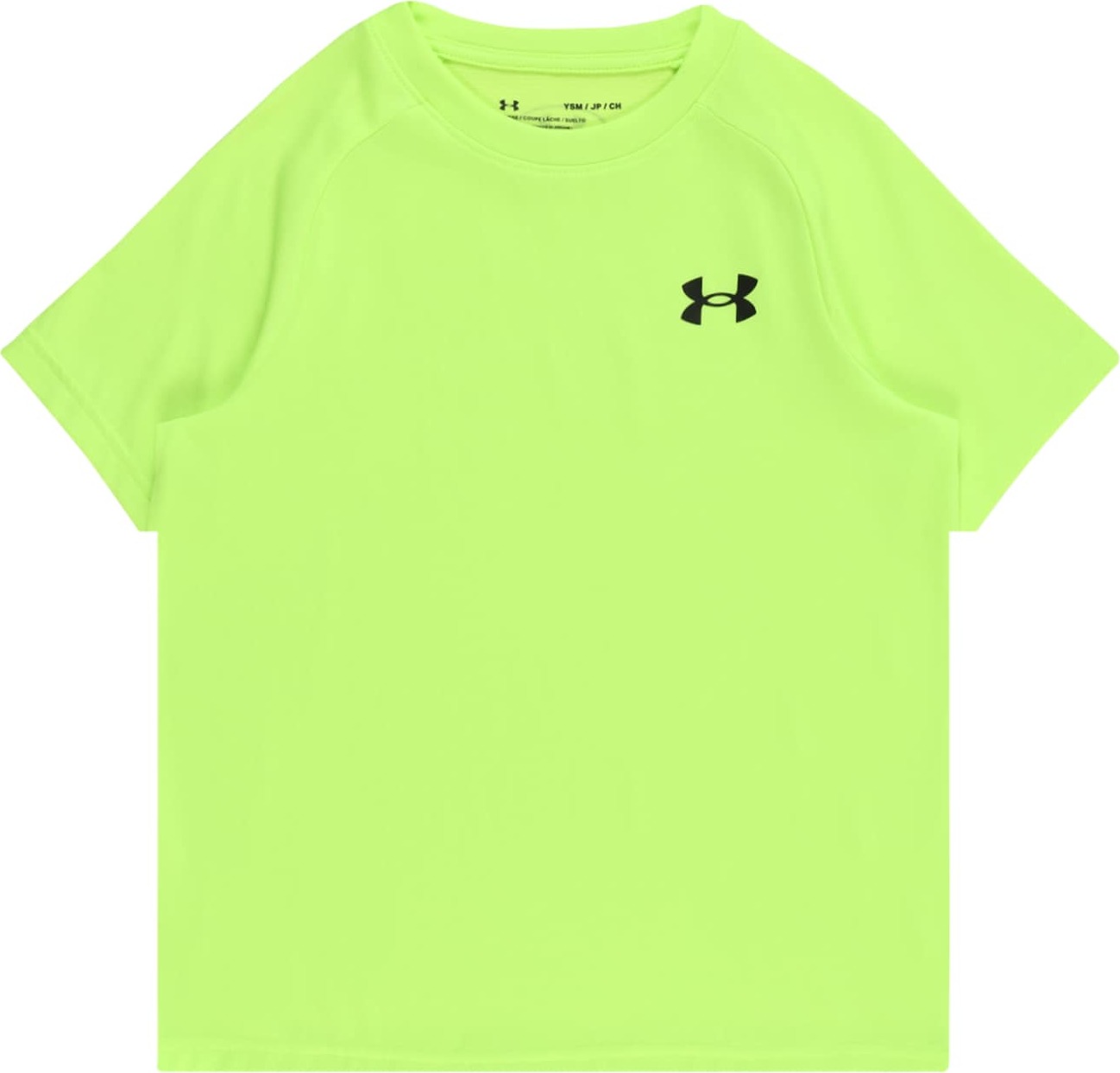 UNDER ARMOUR Funkční tričko limetková / černá