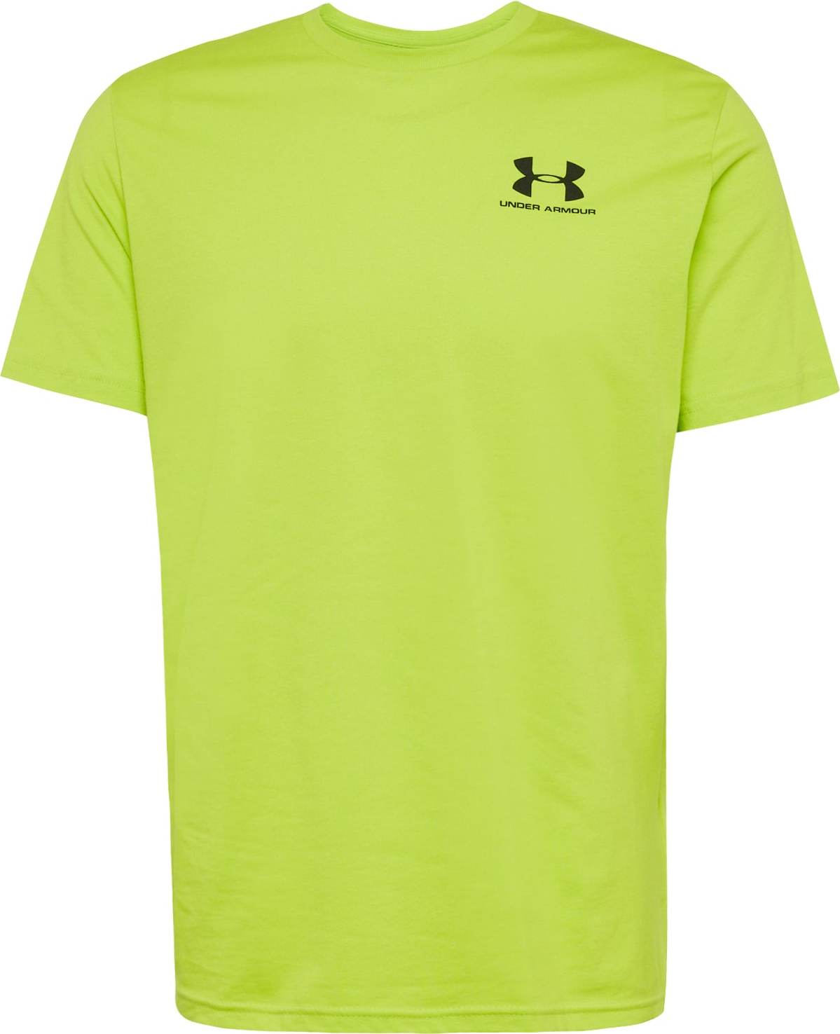 UNDER ARMOUR Funkční tričko rákos / černá