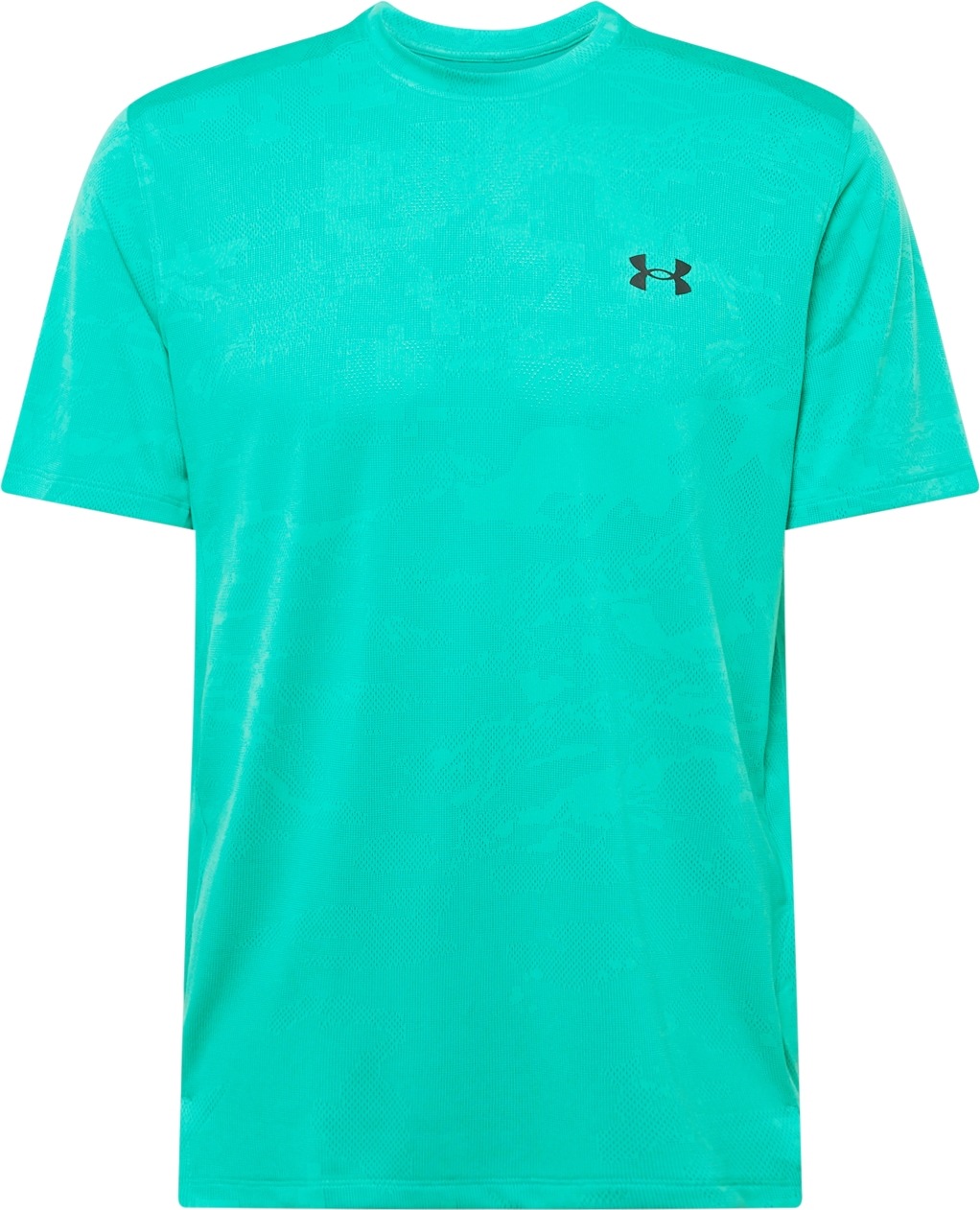 UNDER ARMOUR Funkční tričko tyrkysová / černá