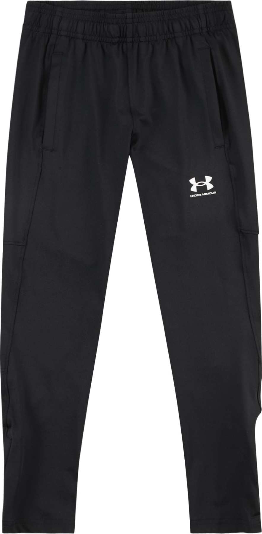 UNDER ARMOUR Sportovní kalhoty černá / bílá