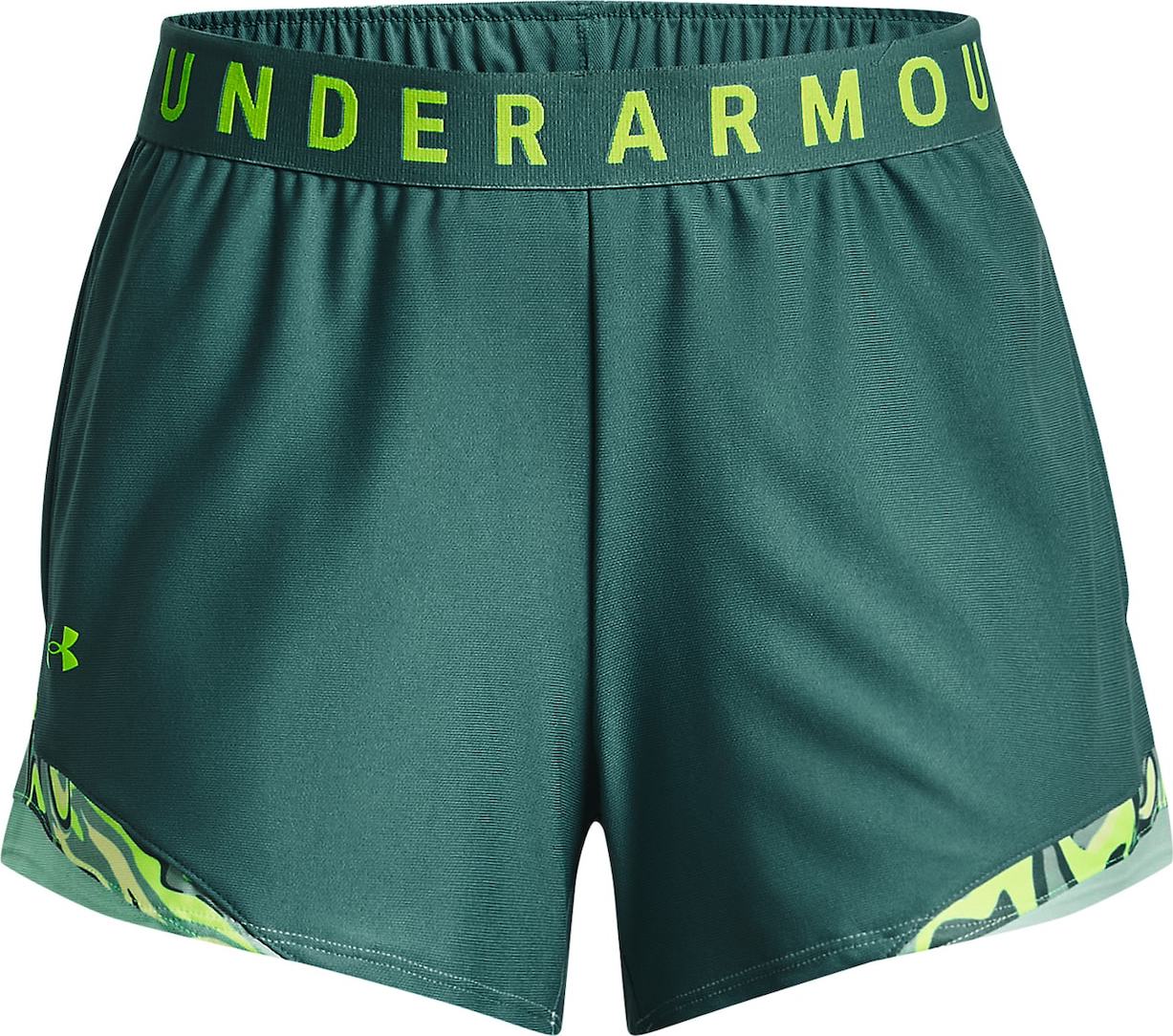 UNDER ARMOUR Sportovní kalhoty 'Play Up 3.0' zelená / světle zelená