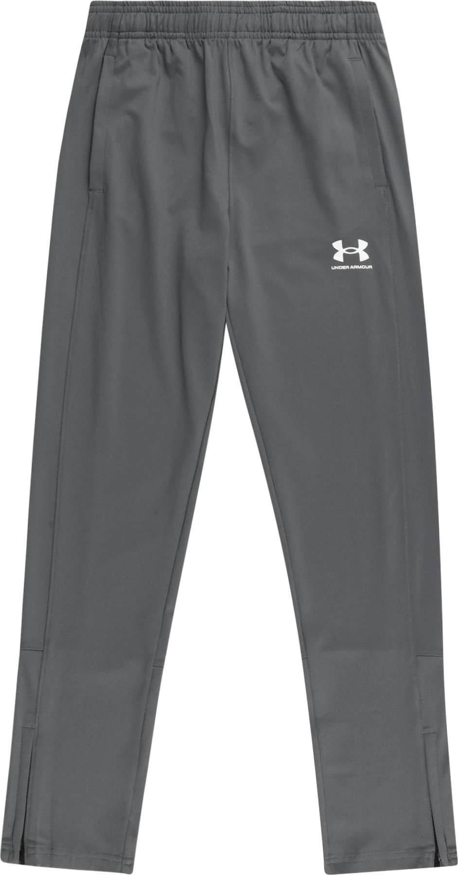 UNDER ARMOUR Sportovní kalhoty tmavě šedá / bílá