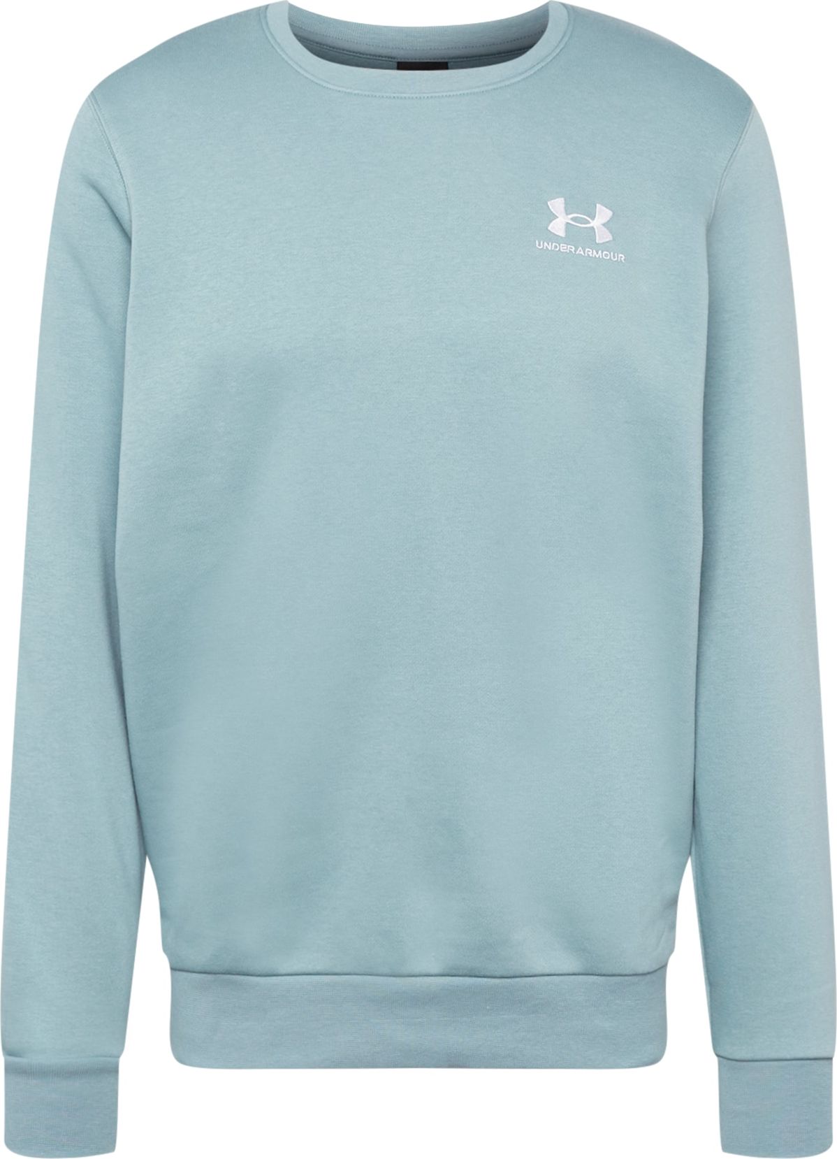 UNDER ARMOUR Sportovní mikina nefritová / bílá