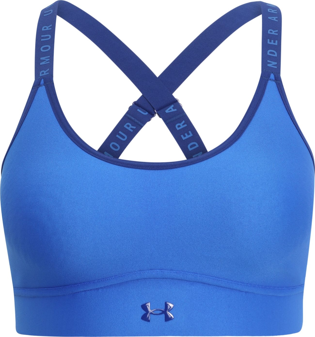 UNDER ARMOUR Sportovní podprsenka 'Infinity' modrá / šedá