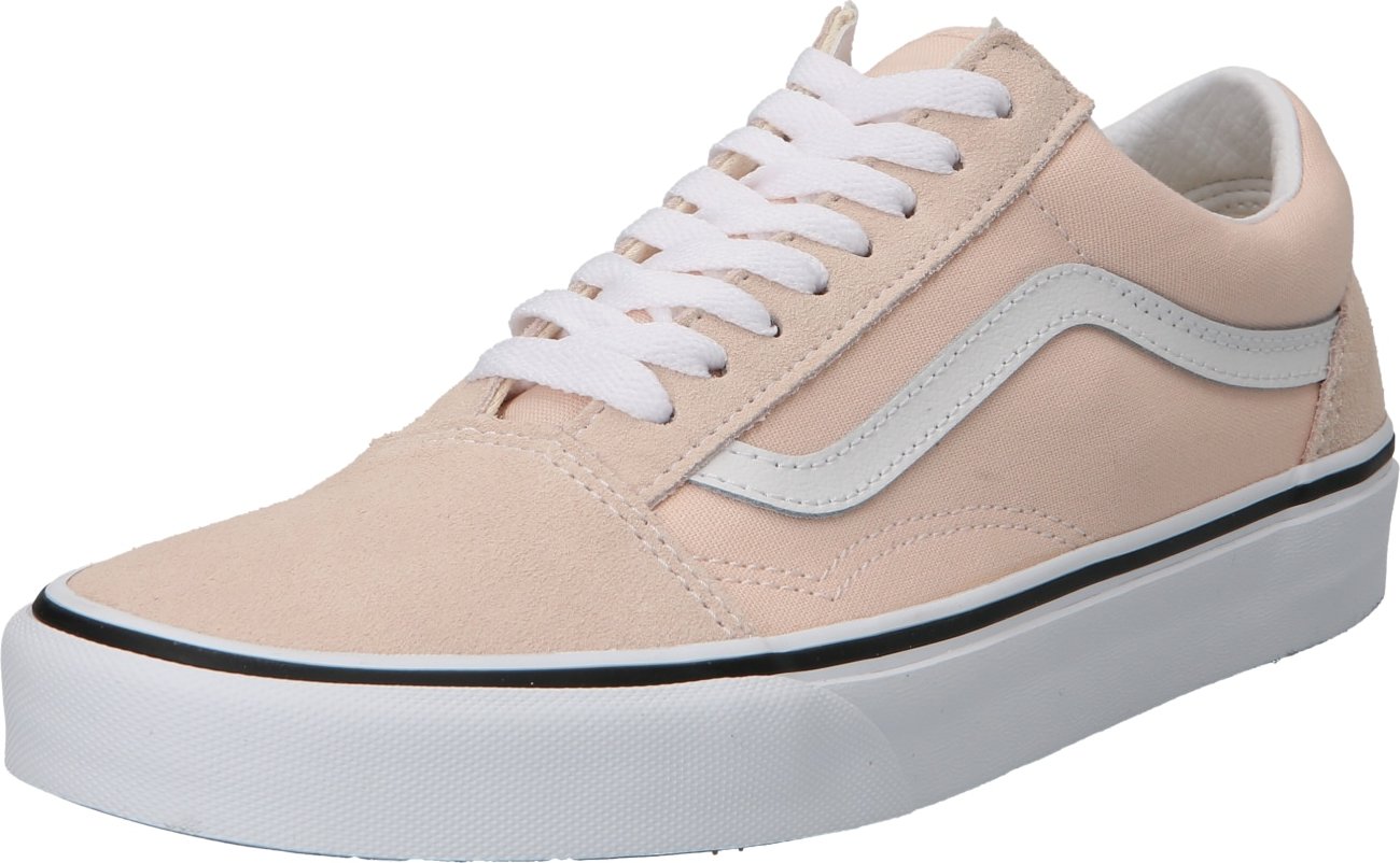 VANS Tenisky 'OLD SKOOL' broskvová / bílá