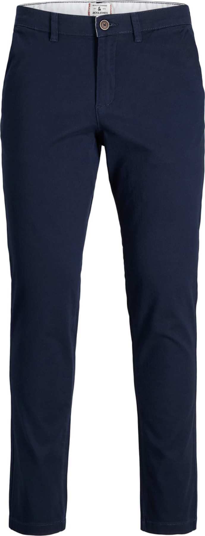 Chino kalhoty 'Marco Dave' jack & jones námořnická modř