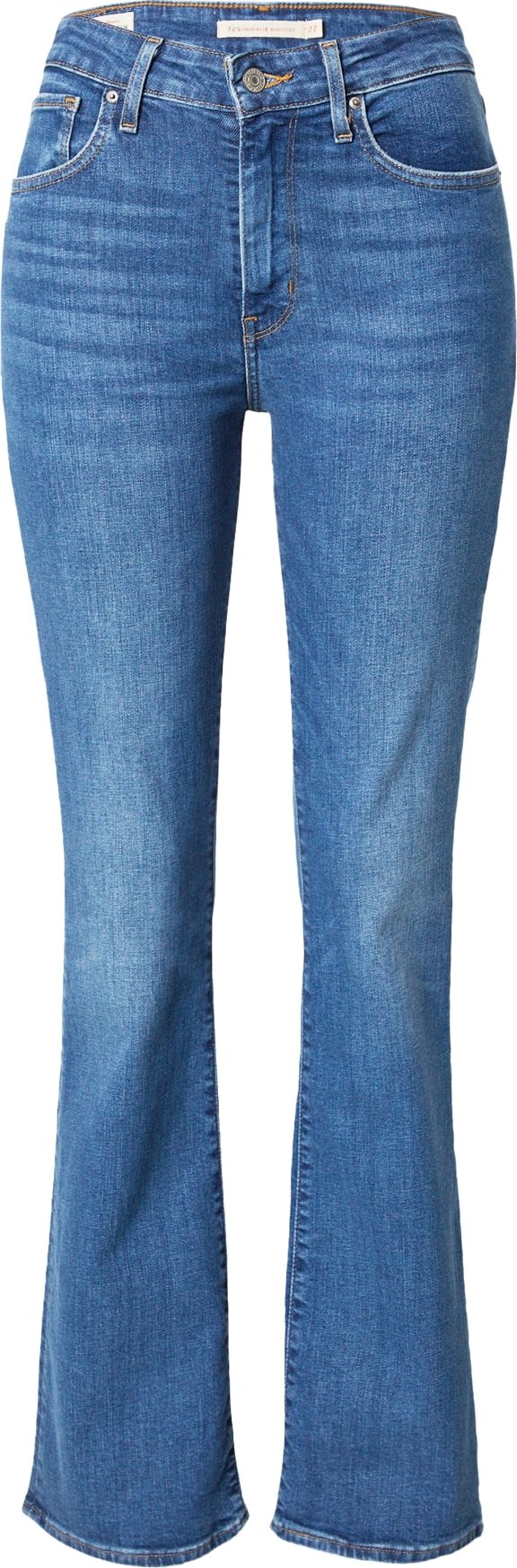 Džíny '725 HIGH RISE BOOTCUT' Levis modrá džínovina