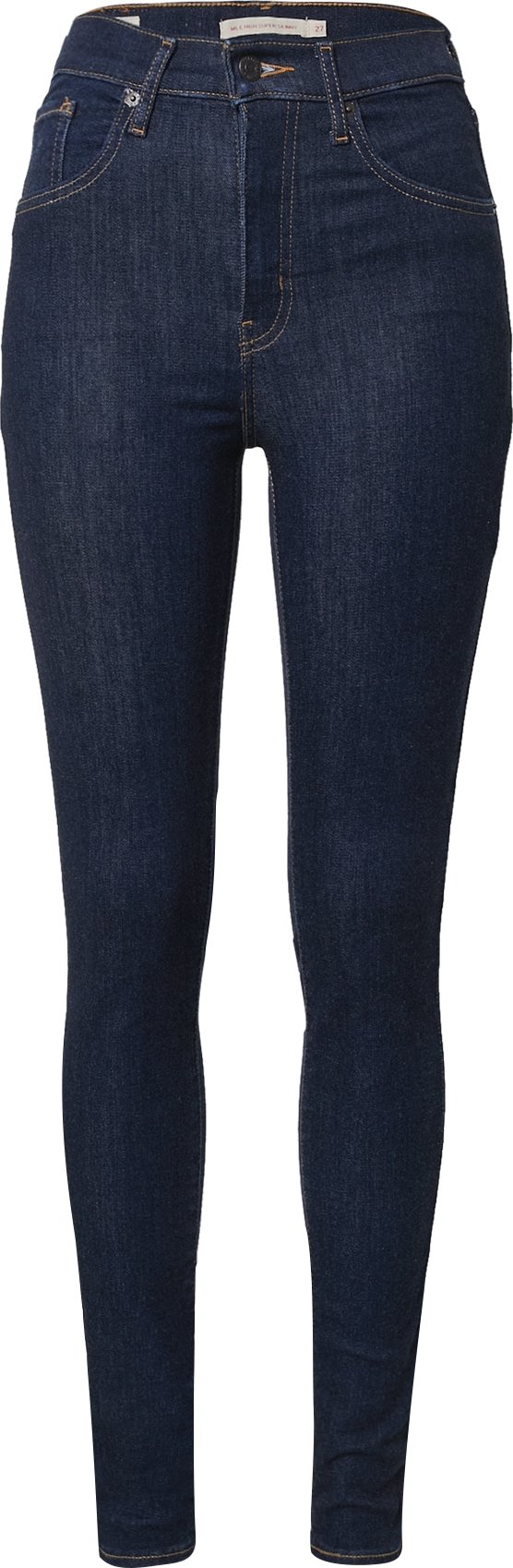 Džíny 'MILE HIGH SUPER SKINNY DARK INDIGO - FLAT FINISH' Levis modrá džínovina