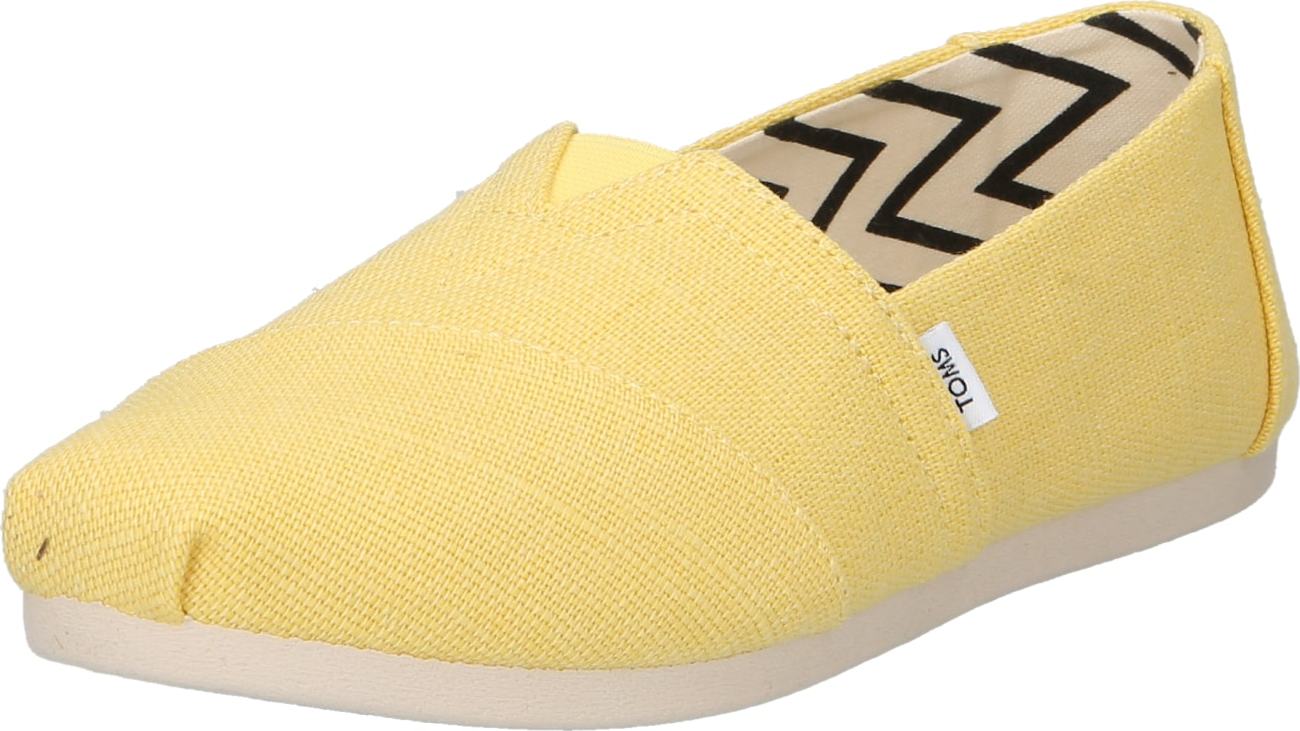 Espadrilky TOMS žlutá