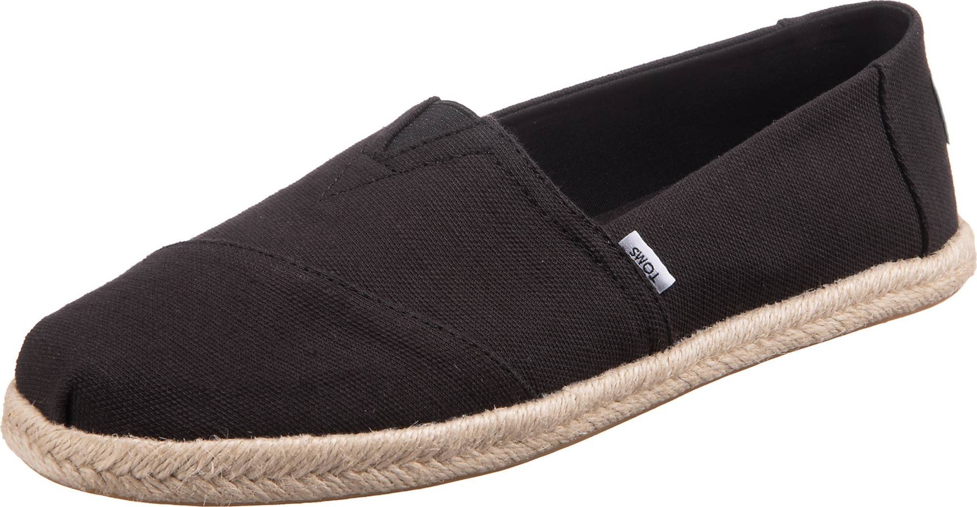 Espadrilky 'Alpargata' TOMS černá