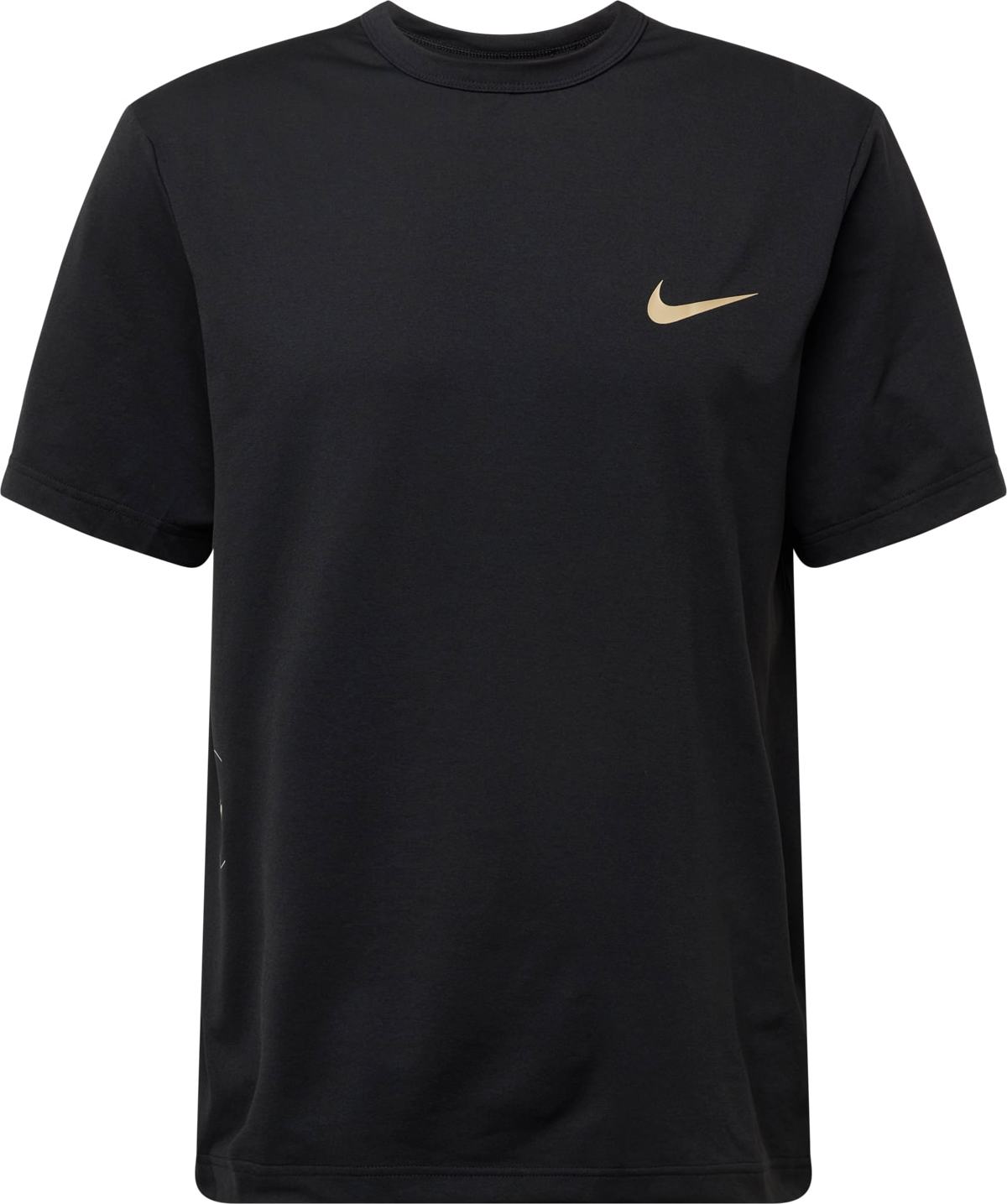 Funkční tričko 'HYVERSE' Nike béžová / černá