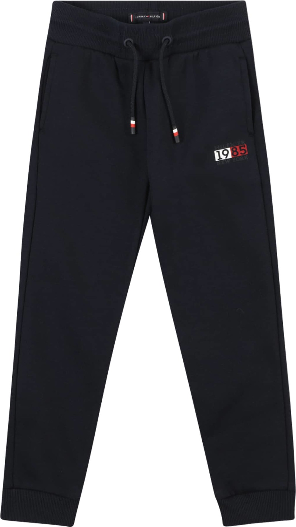 Kalhoty Tommy Hilfiger námořnická modř / červená / bílá