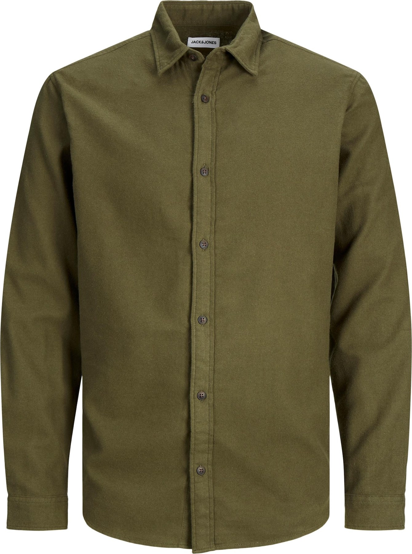 Košile jack & jones khaki