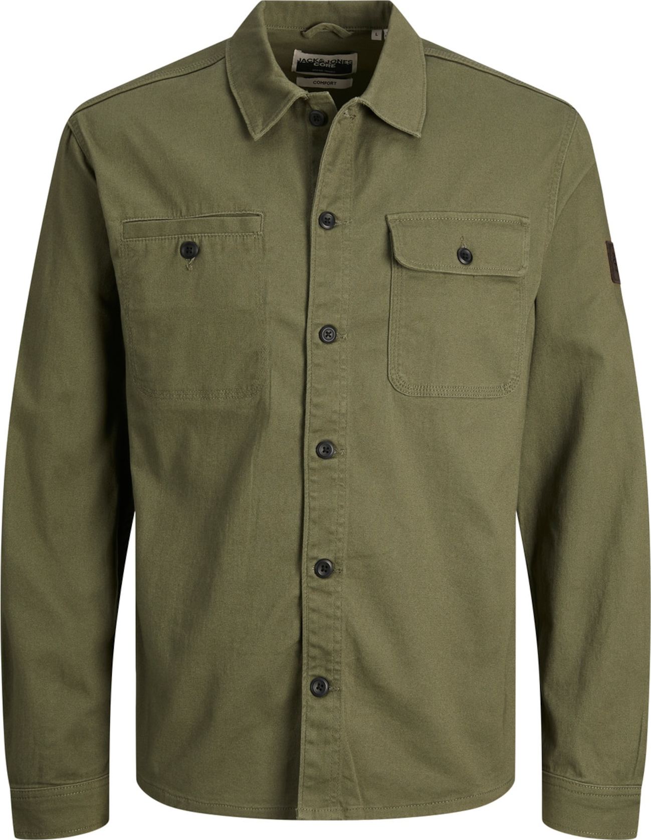 Košile 'Ben' jack & jones khaki