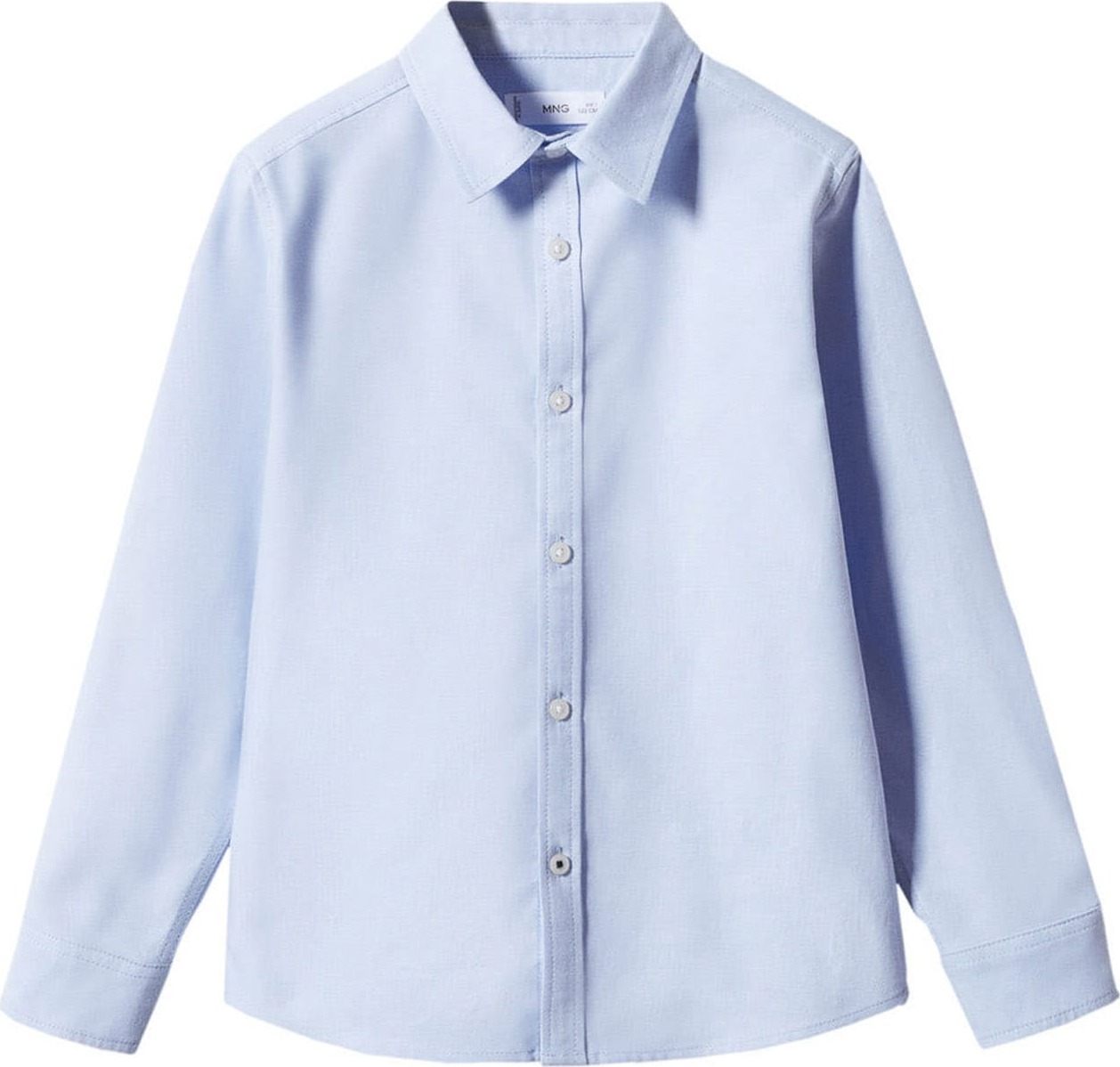 Košile 'OXFORD' Mango Kids světlemodrá