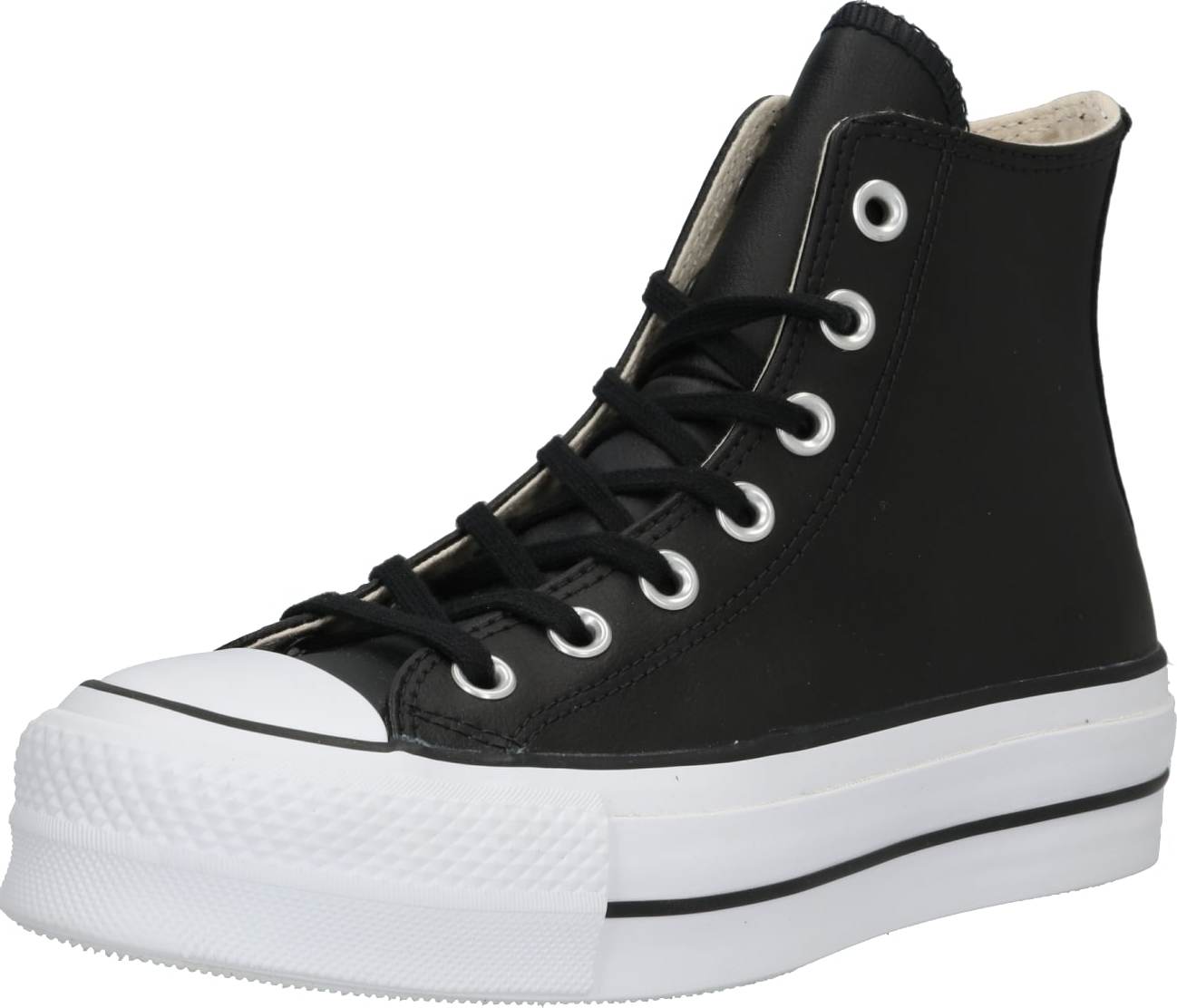 Kotníkové tenisky 'CHUCK TAYLOR ALL STAR LIFT CLEAN - HI' Converse černá