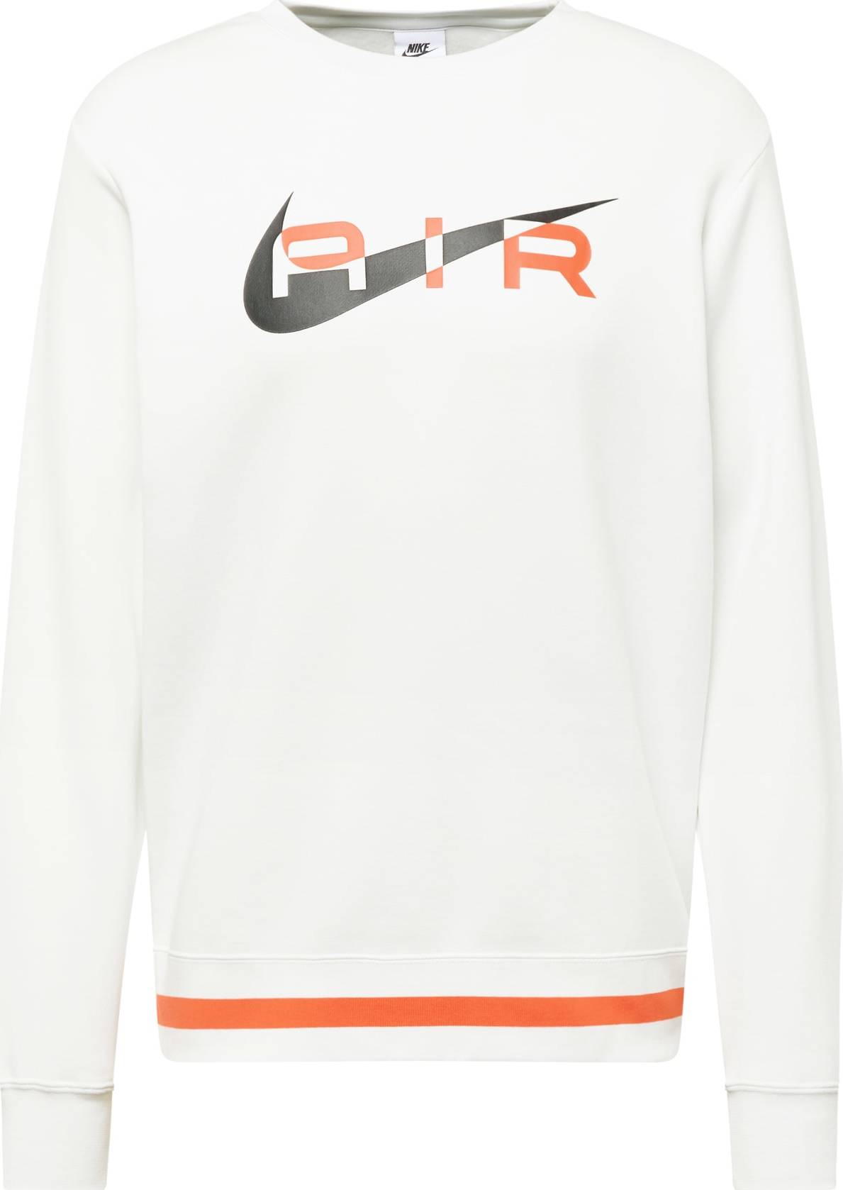 Mikina Nike Sportswear oranžová / černá / bílá