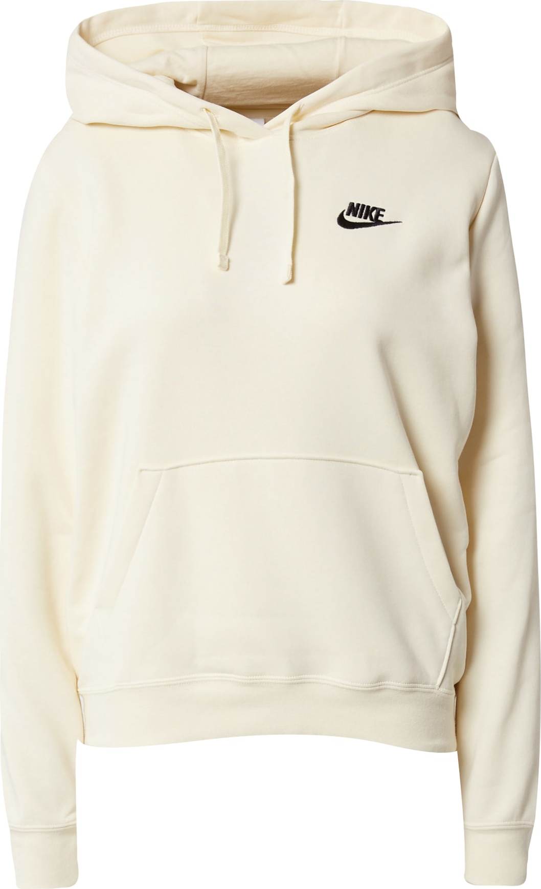 Mikina Nike Sportswear slonová kost / černá