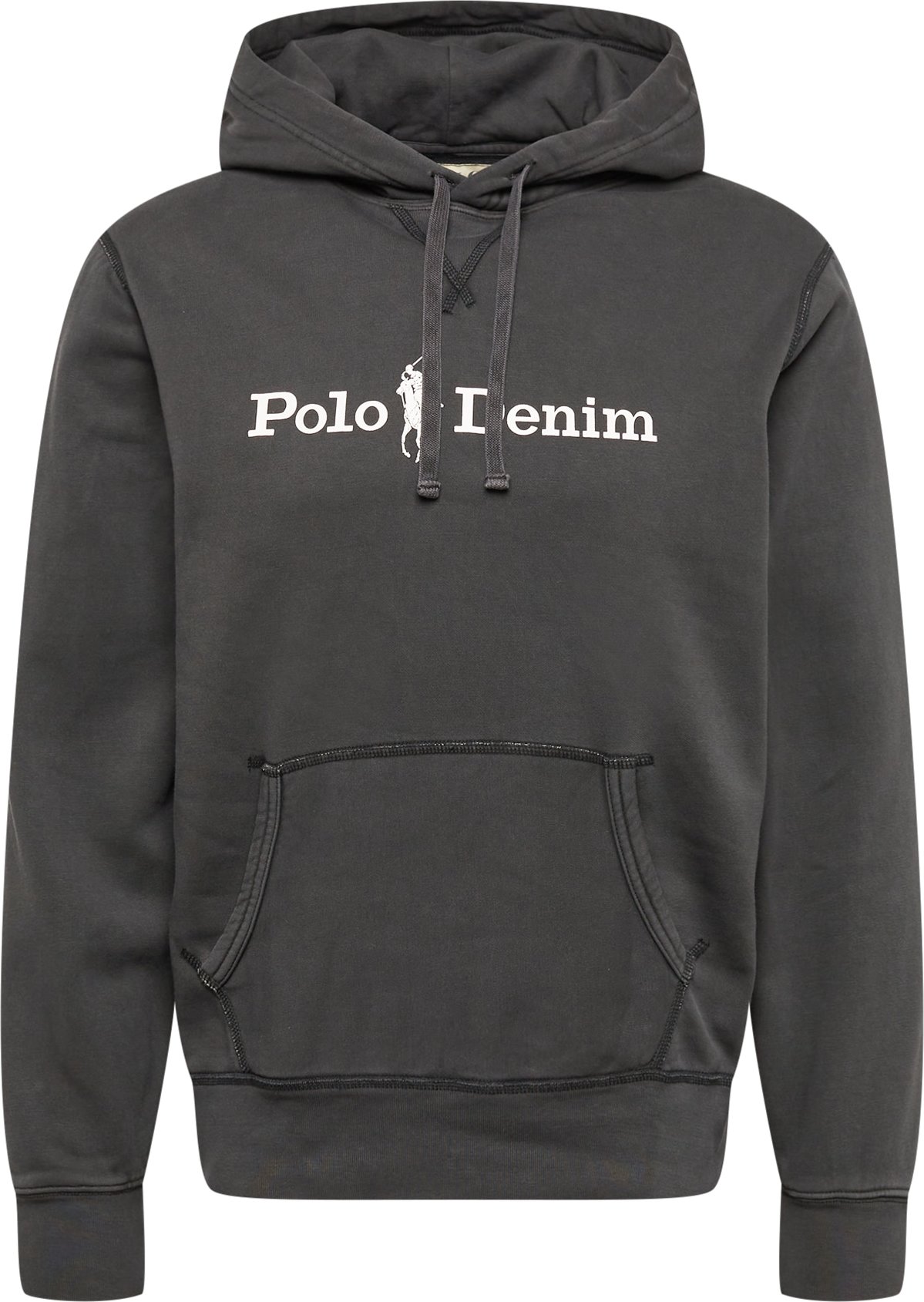 Mikina Polo Ralph Lauren tmavě šedá / bílá