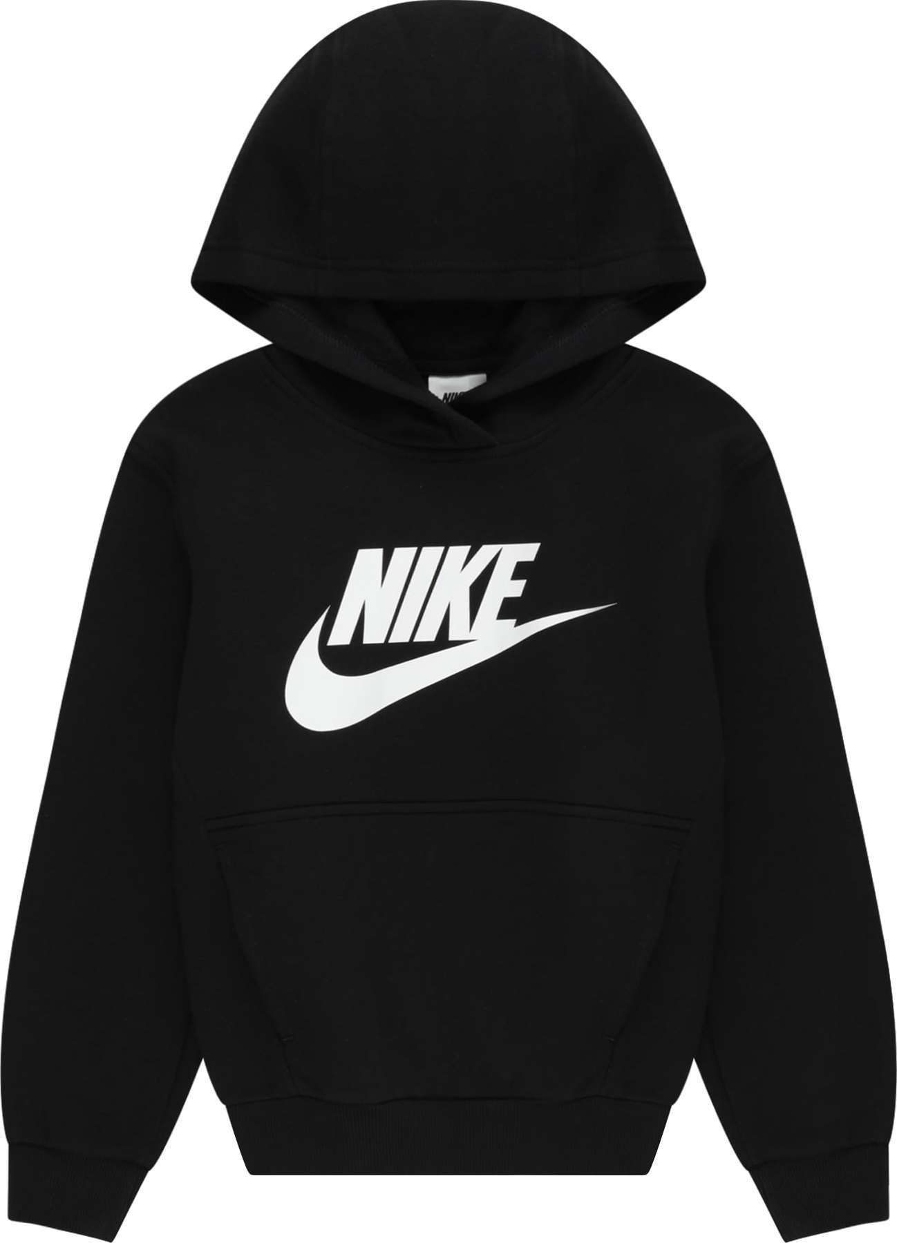 Mikina Nike Sportswear černá / bílá