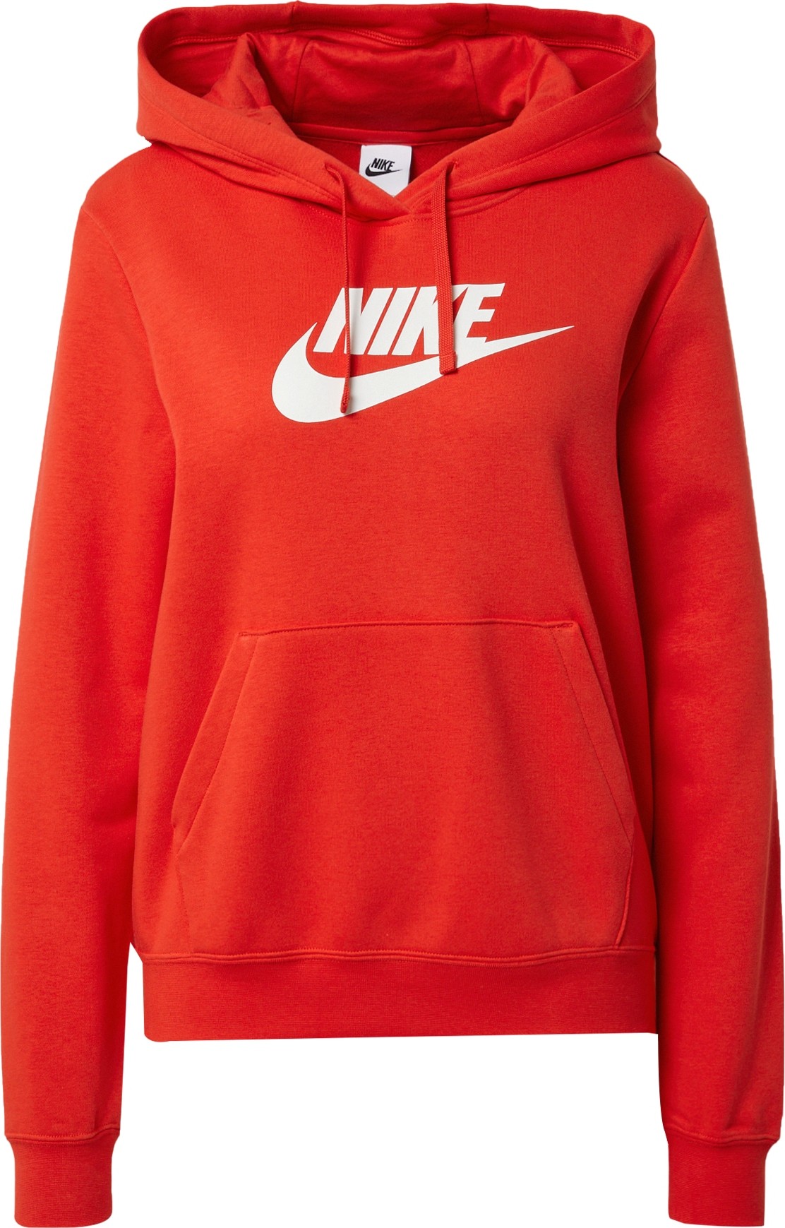 Mikina Nike Sportswear červená / bílá