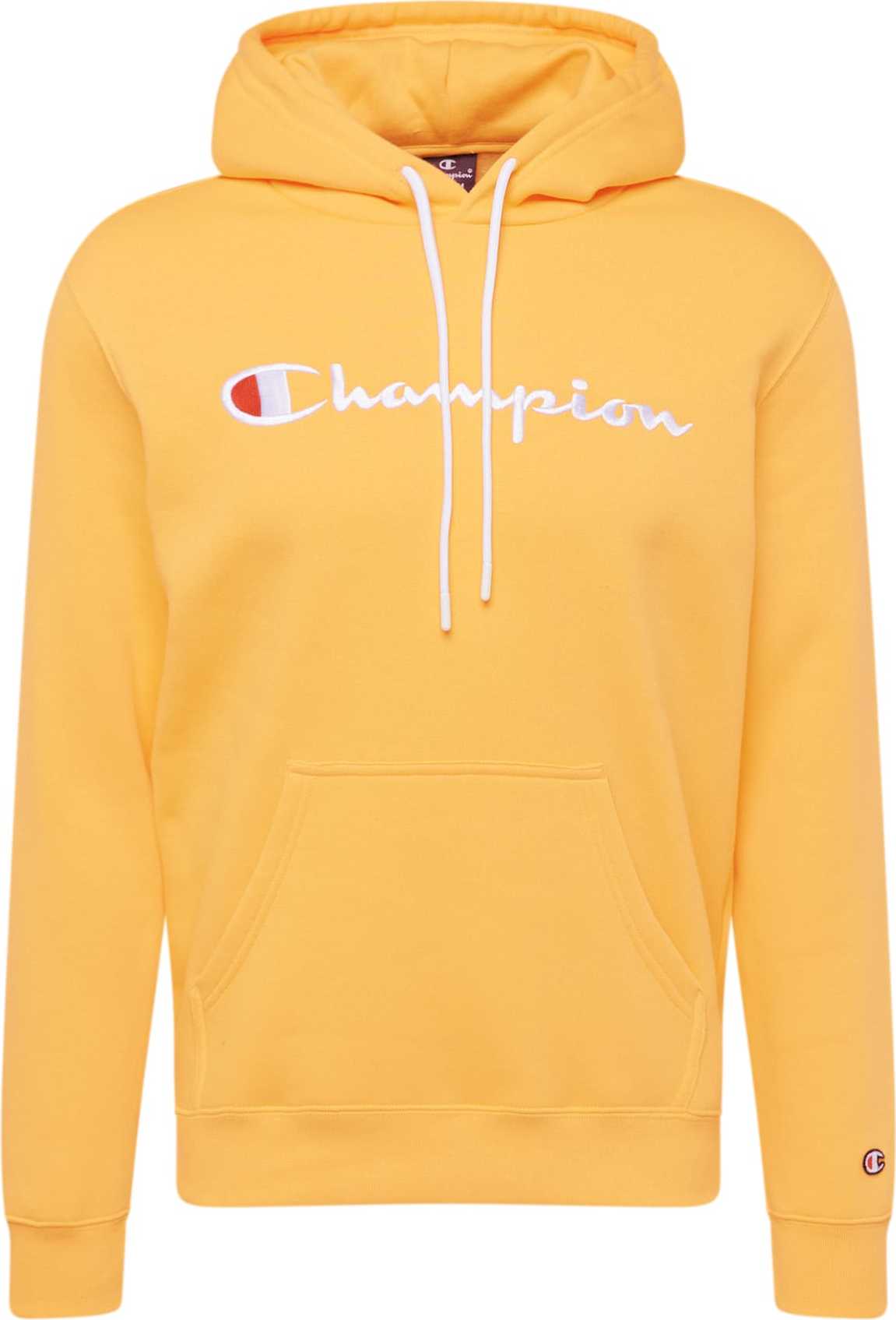 Mikina Champion Authentic Athletic Apparel oranžová / červená / bílá