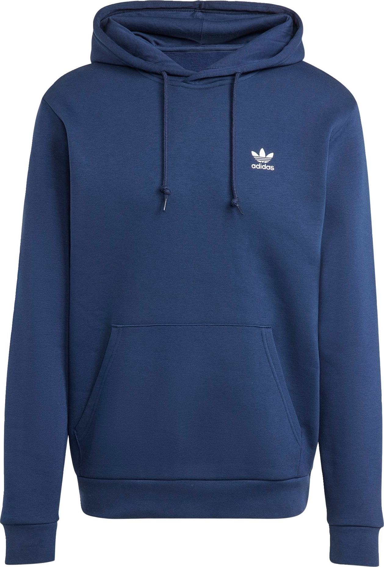 Mikina adidas Originals marine modrá / bílá