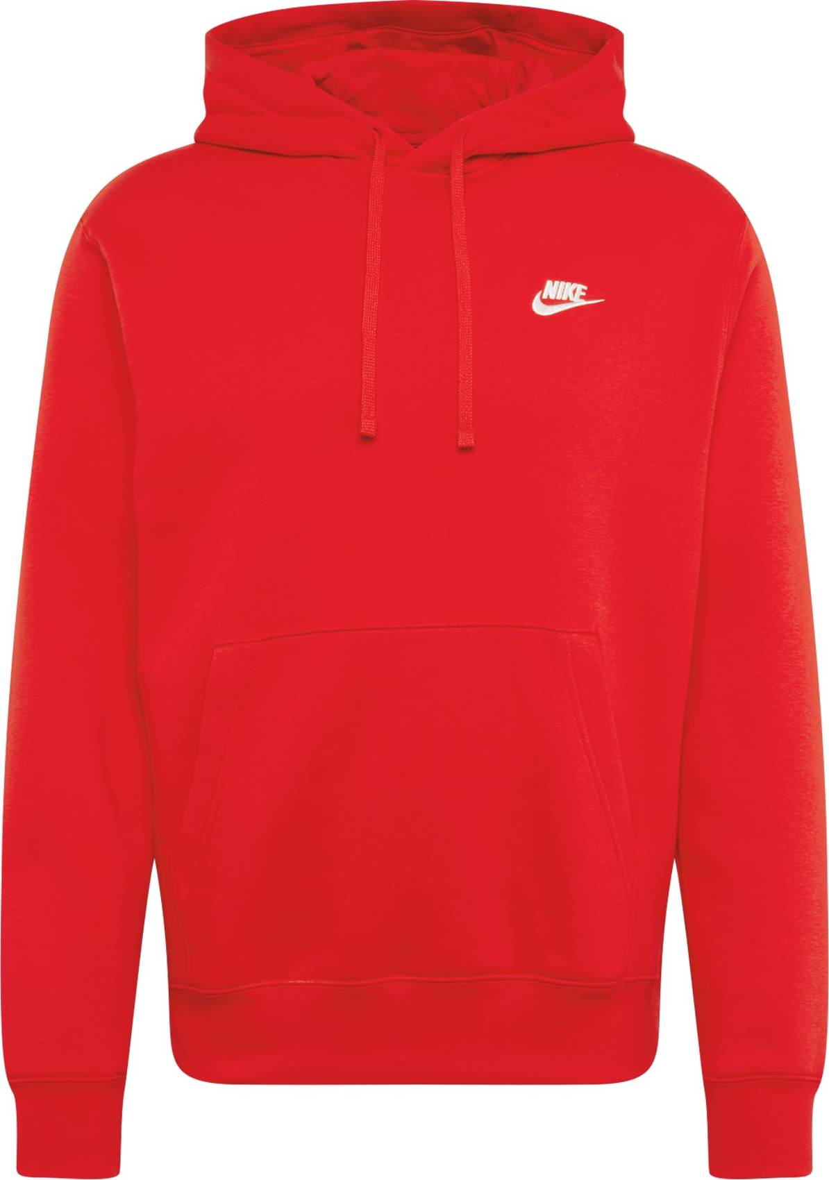 Mikina Nike Sportswear červená / bílá