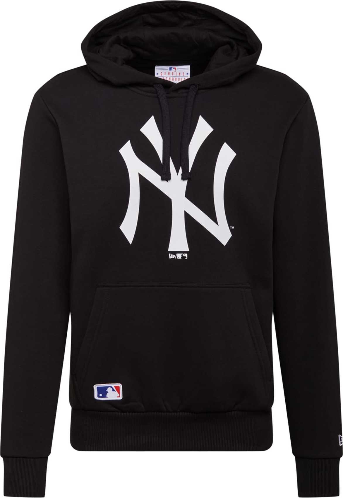 Mikina 'NY Yankee' new era černá / bílá