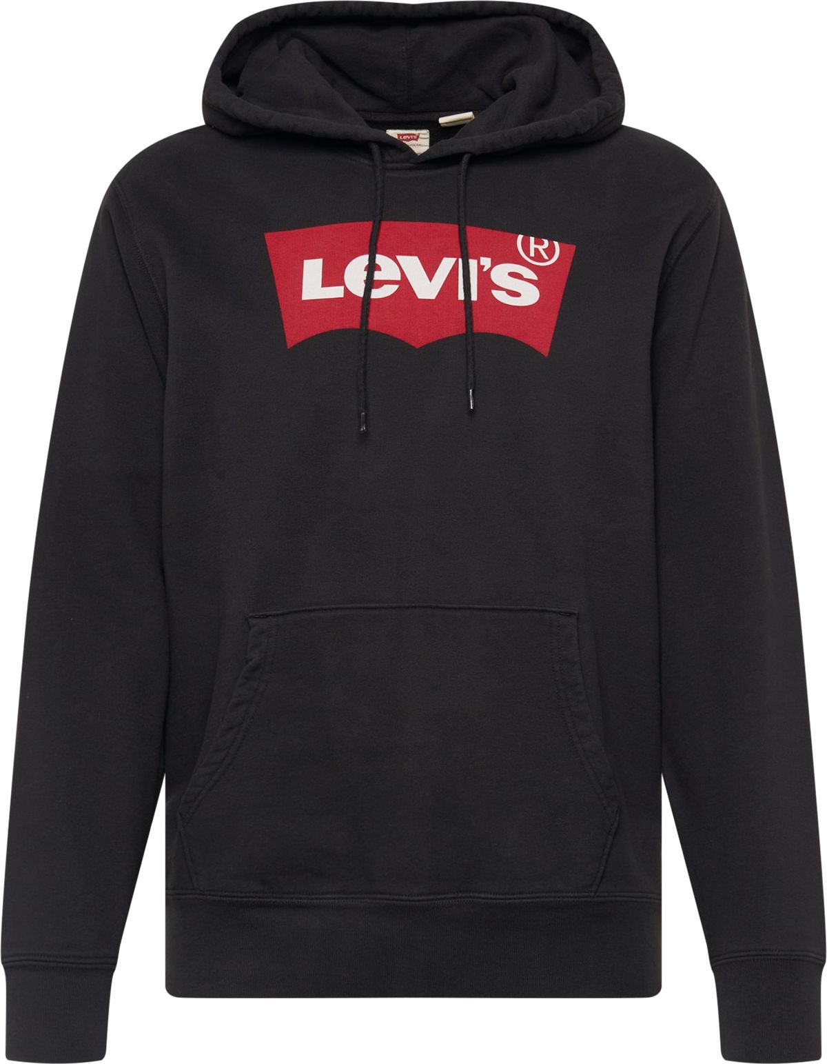 Mikina 'STANDARD GRAPHIC HOODIE REDS' Levis červená / černá / bílá