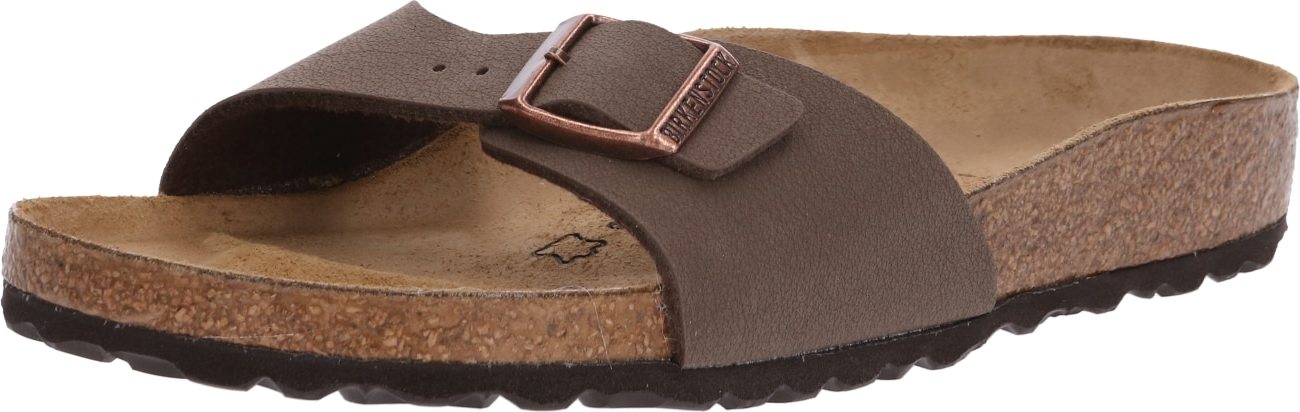 Pantofle 'Madrid' Birkenstock mokka