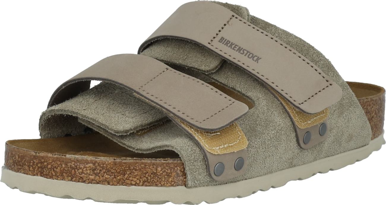 Pantofle 'Uji' Birkenstock kámen