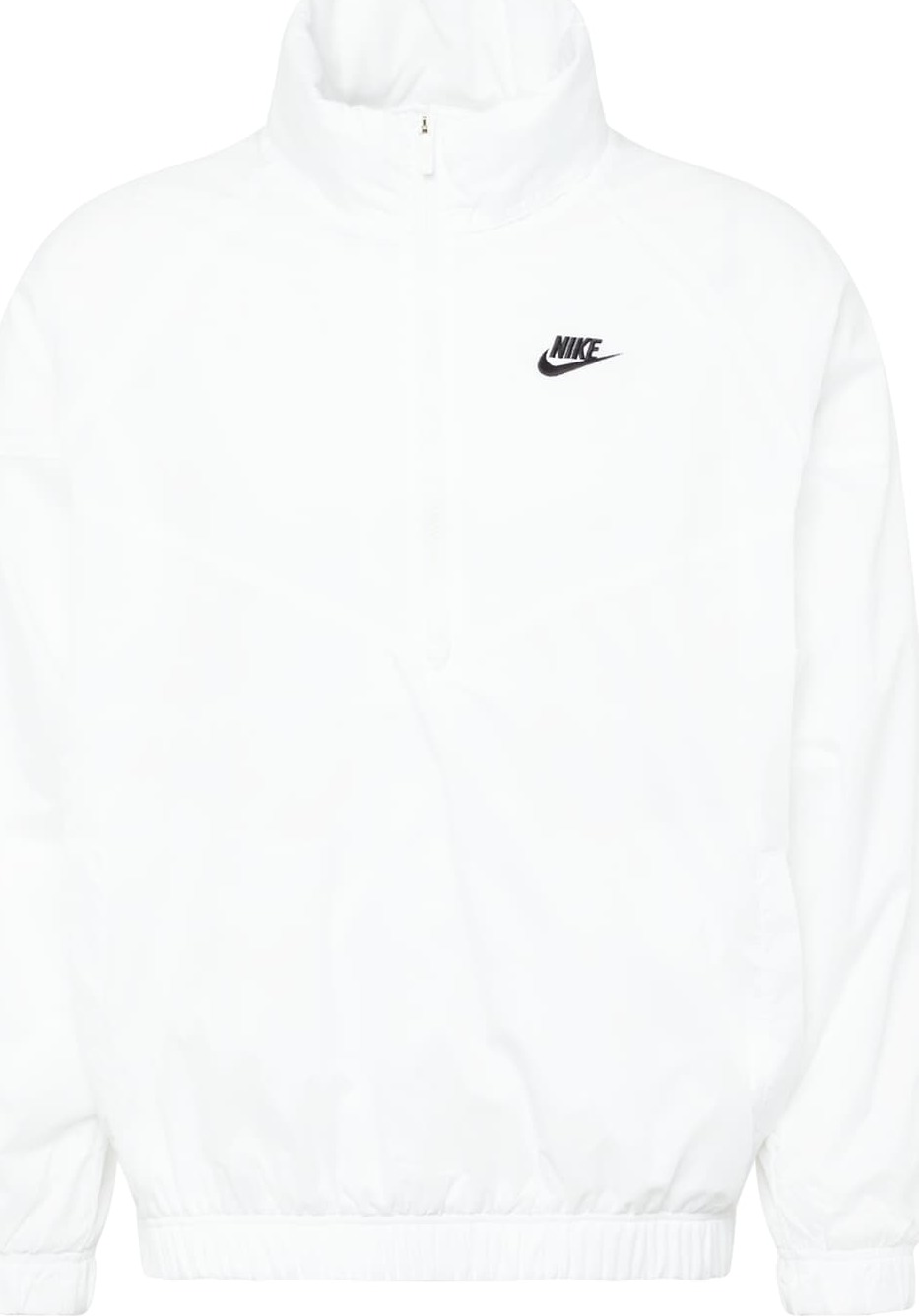 Přechodná bunda Nike Sportswear černá / bílá