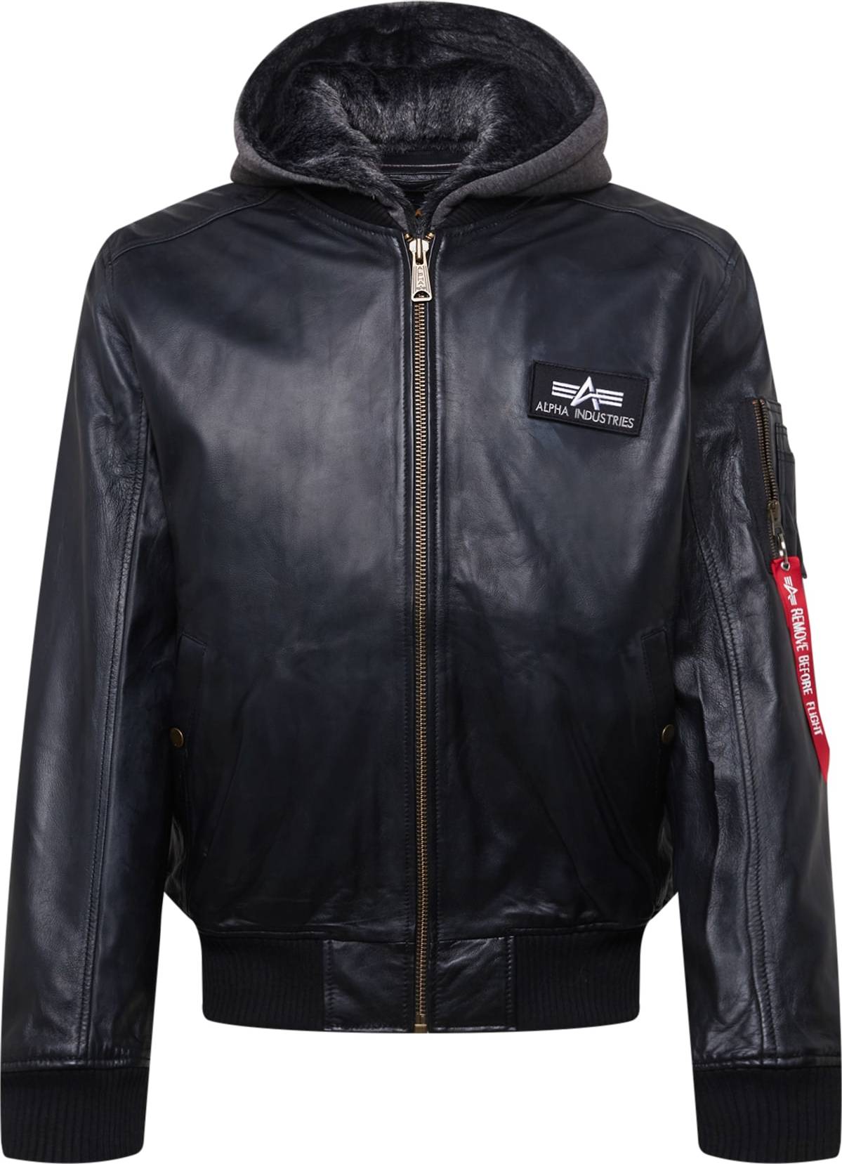 Přechodná bunda alpha industries černá