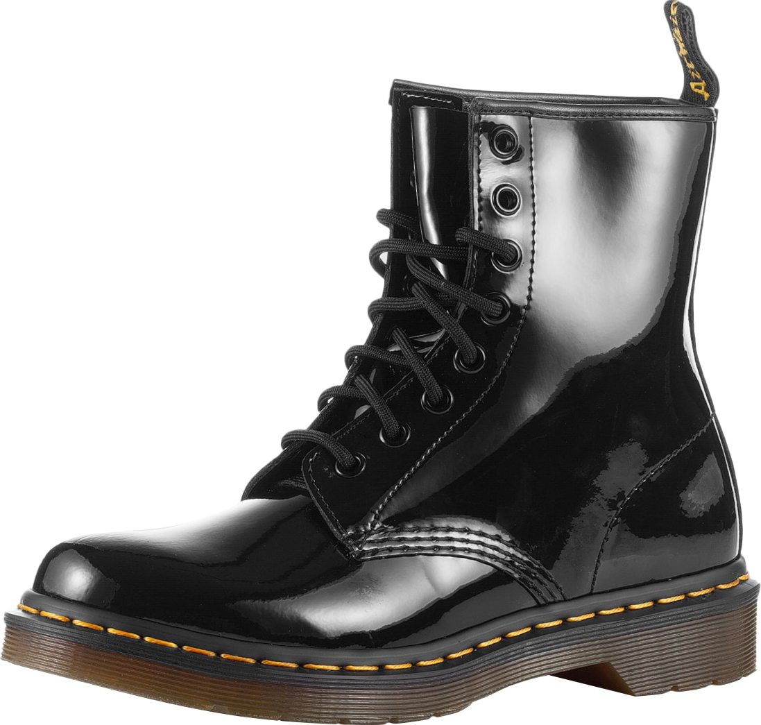 Šněrovací kozačky Dr. Martens černá