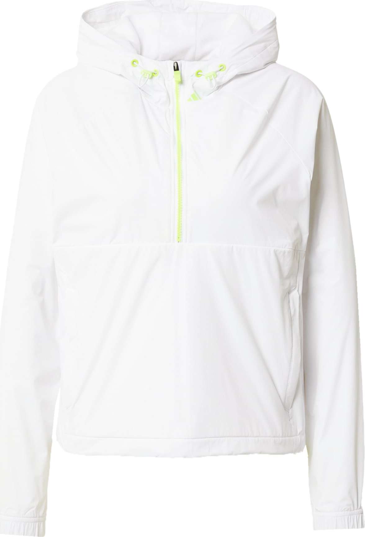 Sportovní bunda adidas Golf světle zelená / offwhite