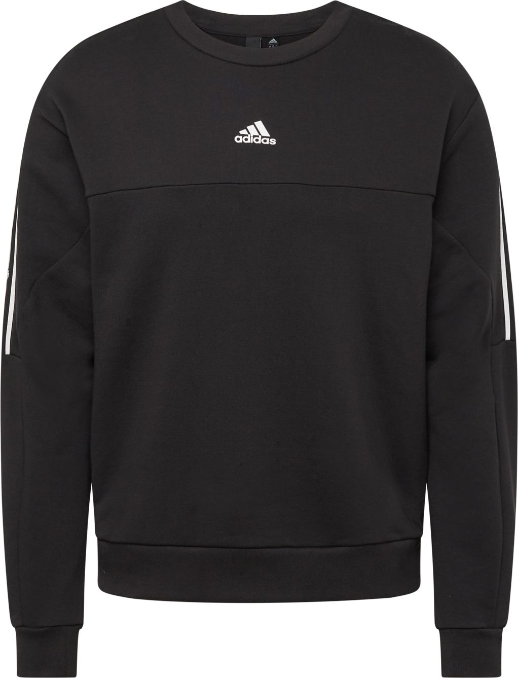 Sportovní mikina ADIDAS SPORTSWEAR černá / bílá